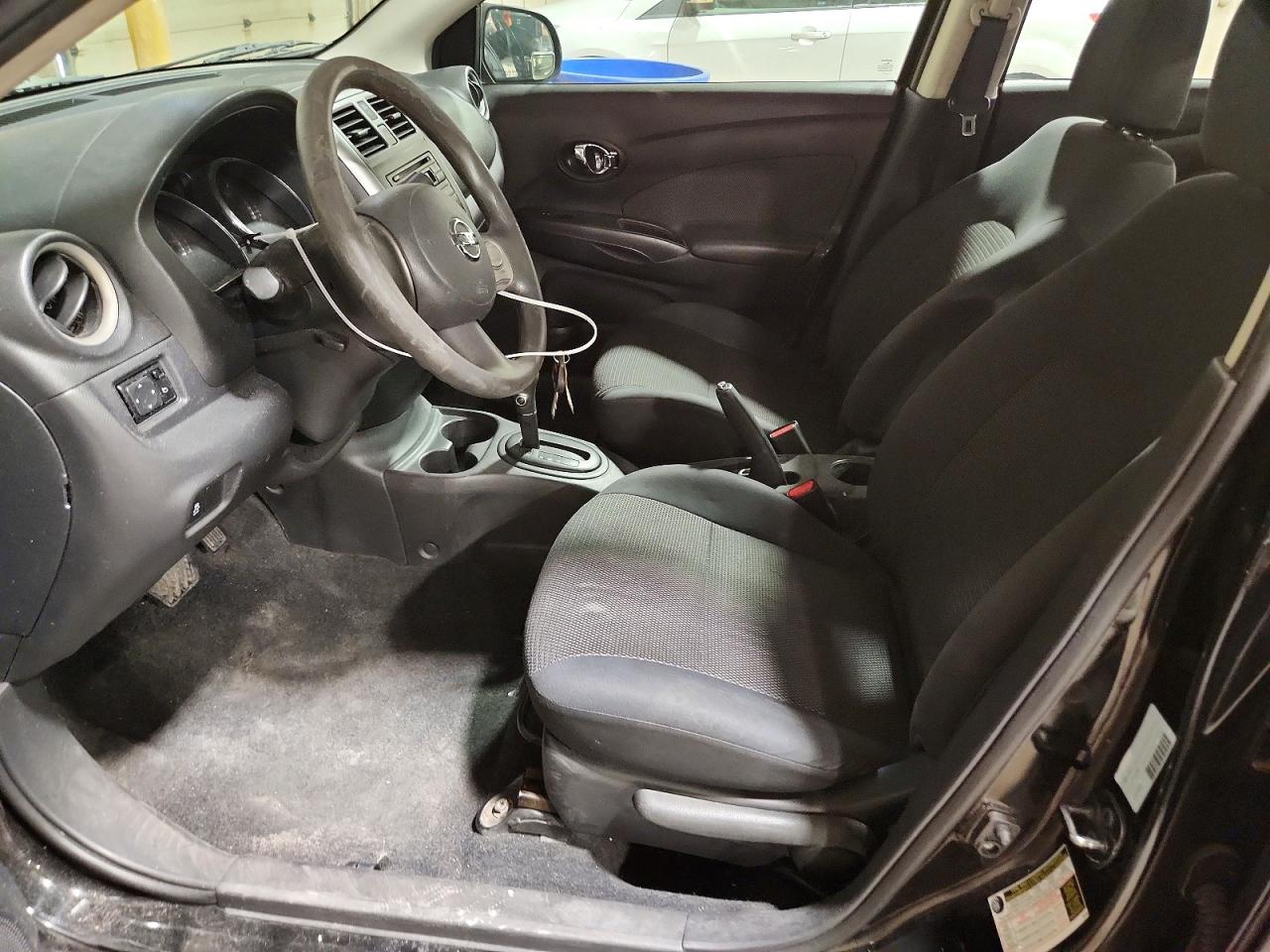 2013 Nissan Versa 1.6 S Black vin: 3N1CN7APXDL880686