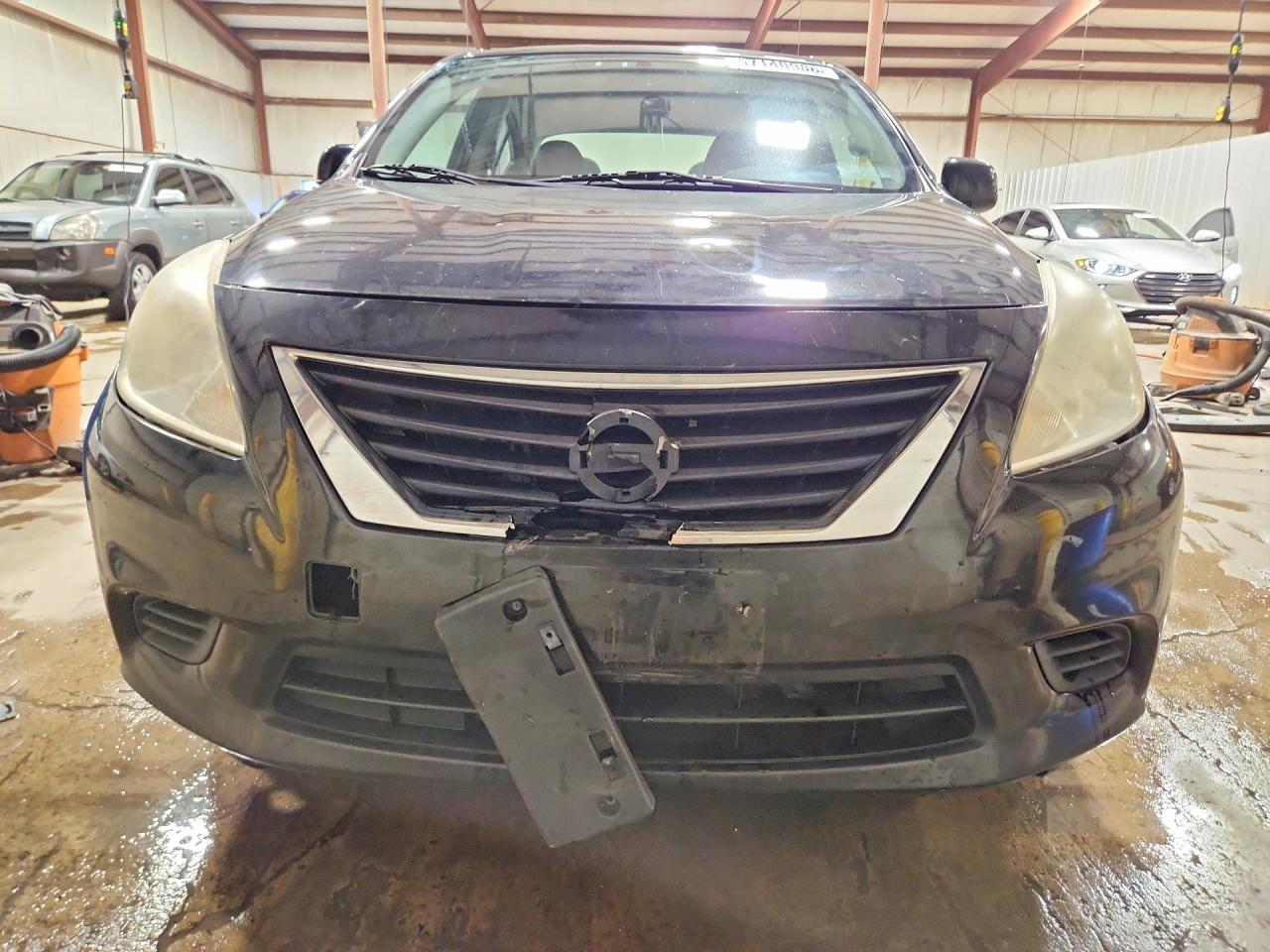2013 Nissan Versa 1.6 S Black vin: 3N1CN7APXDL880686