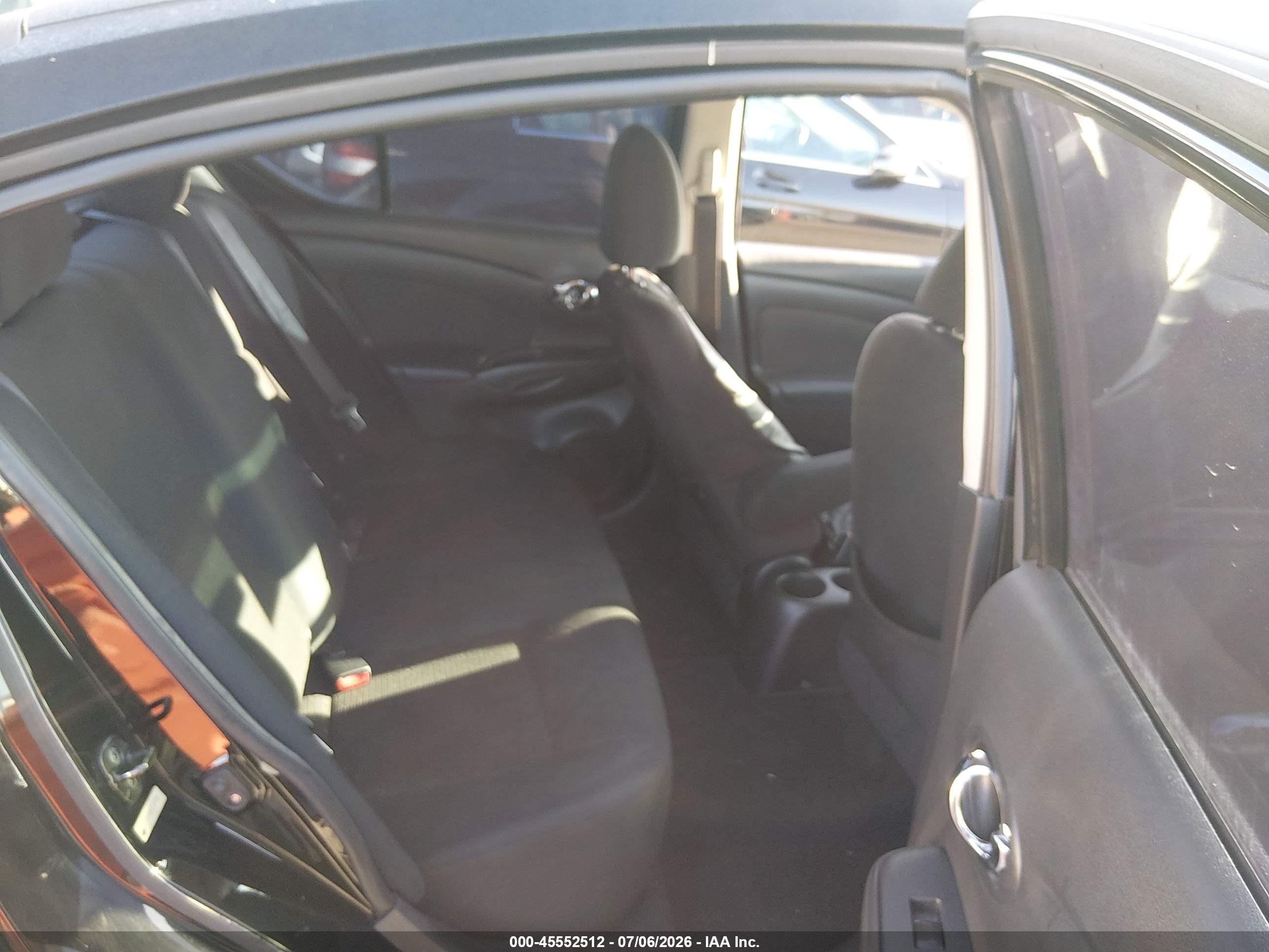 2013 Nissan Versa 1.6 Sv Black vin: 3N1CN7APXDL887699