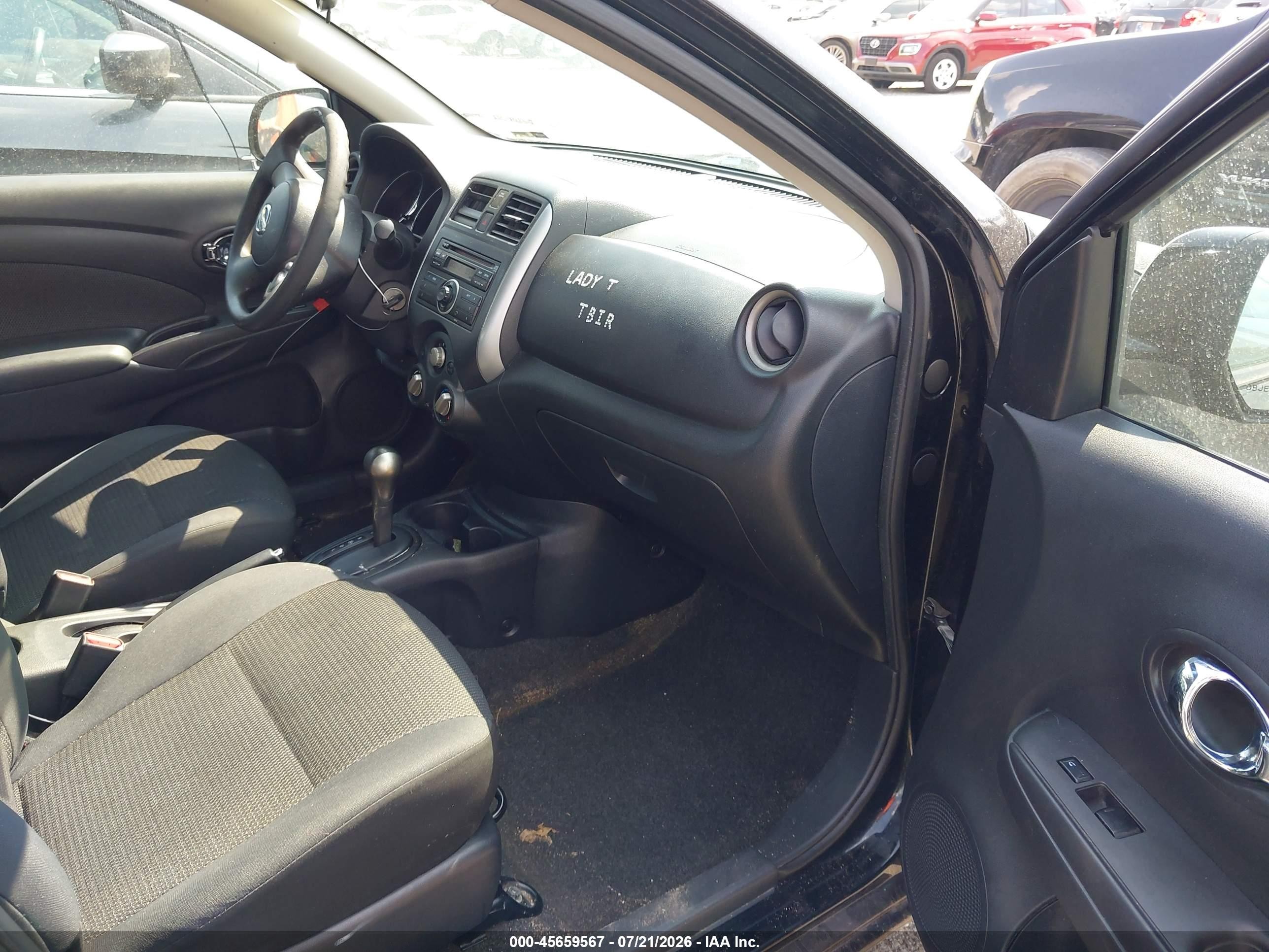 2013 Nissan Versa 1.6 Sv Черный vin: 3N1CN7APXDL894846