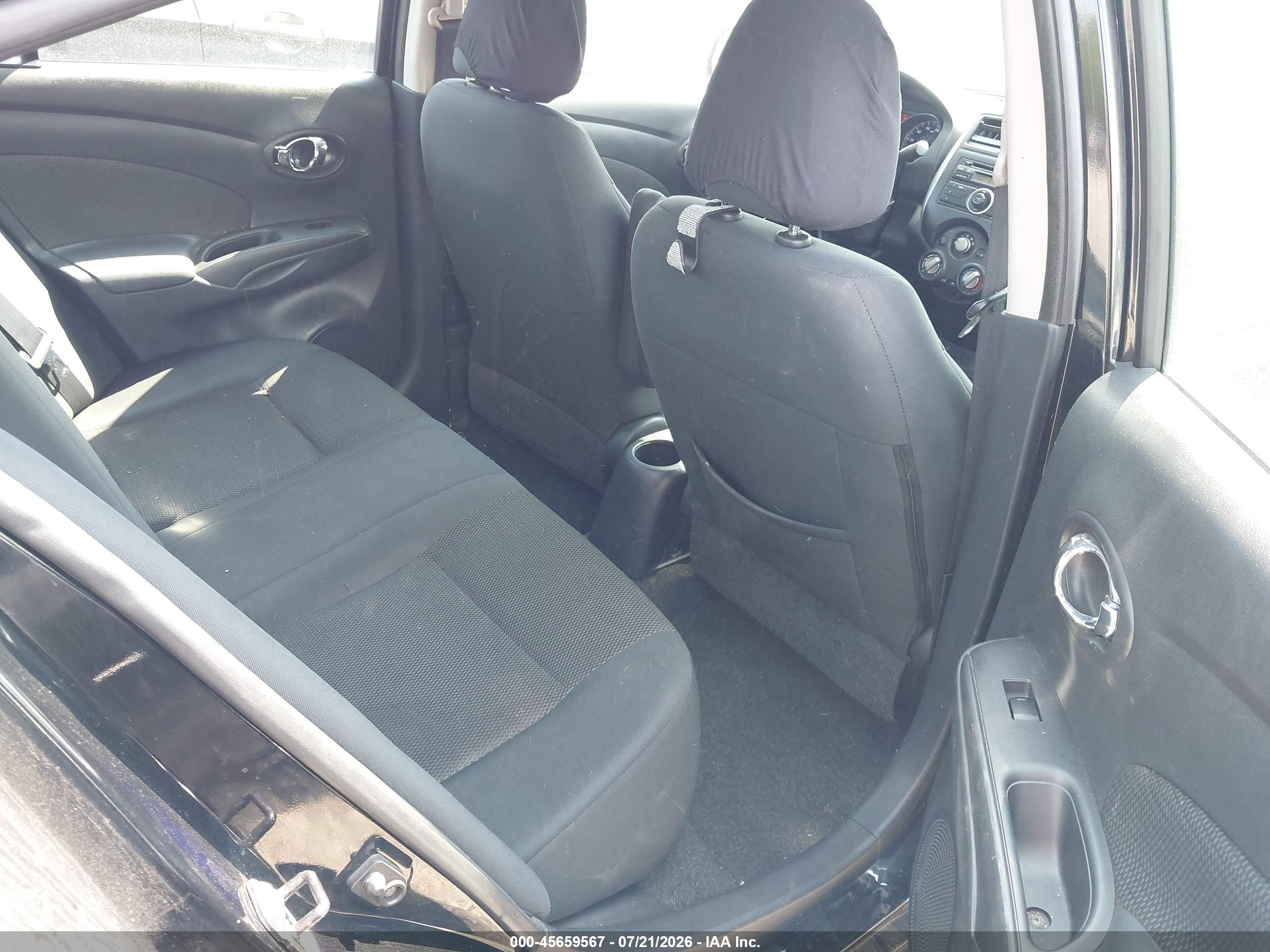 2013 Nissan Versa 1.6 Sv Черный vin: 3N1CN7APXDL894846