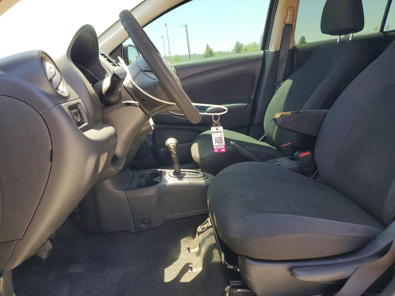 2013 Nissan Versa 1.6 S Black vin: 3N1CN7APXDL891848