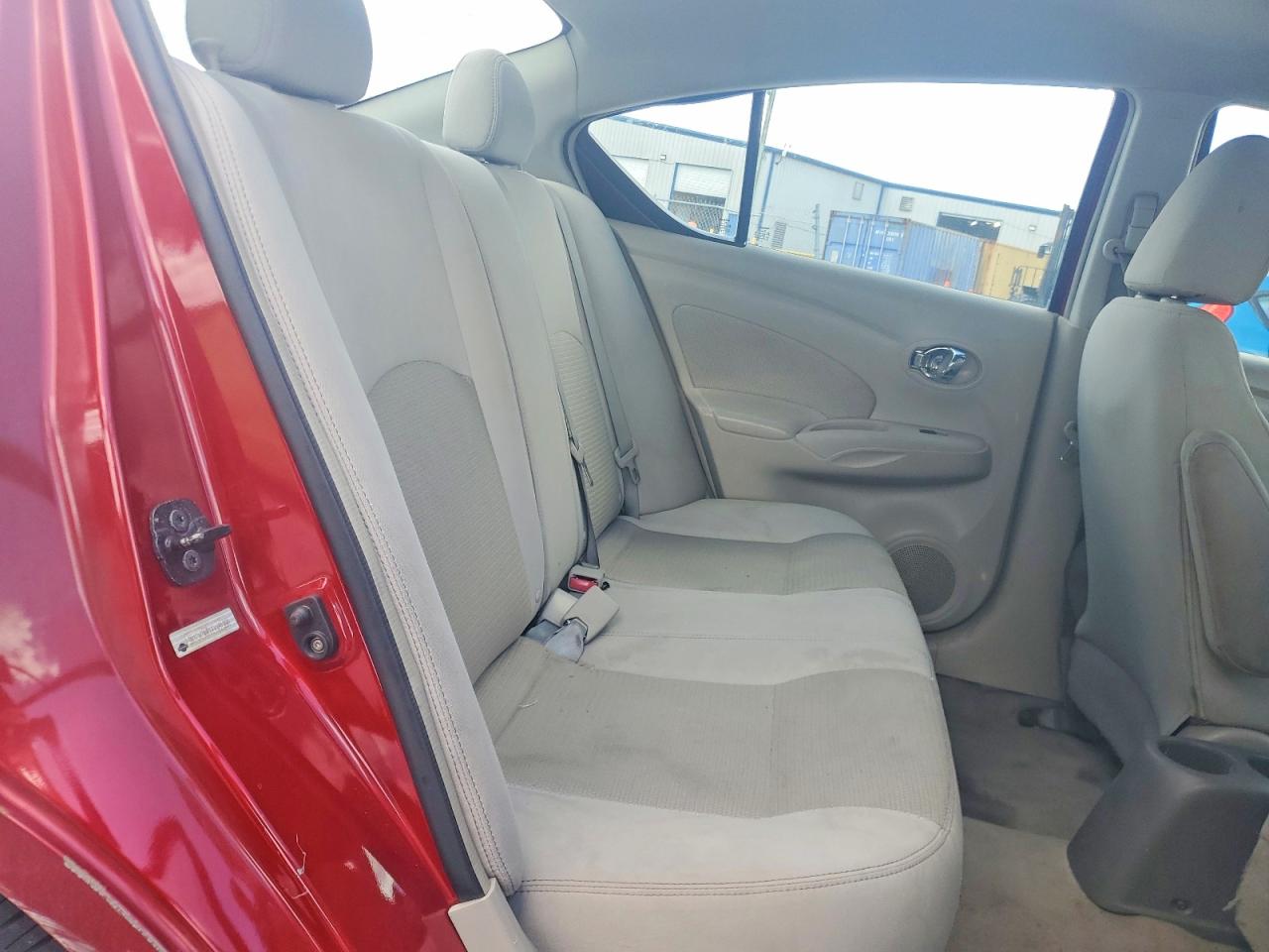 2014 Nissan Versa Red vin: 3N1CN7APXEK461390