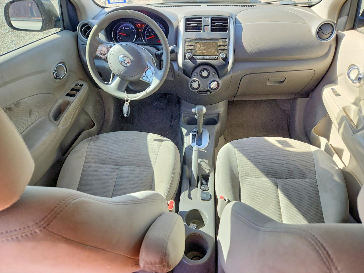 2014 Nissan Versa 1.6 Sl Серый vin: 3N1CN7APXEL861850