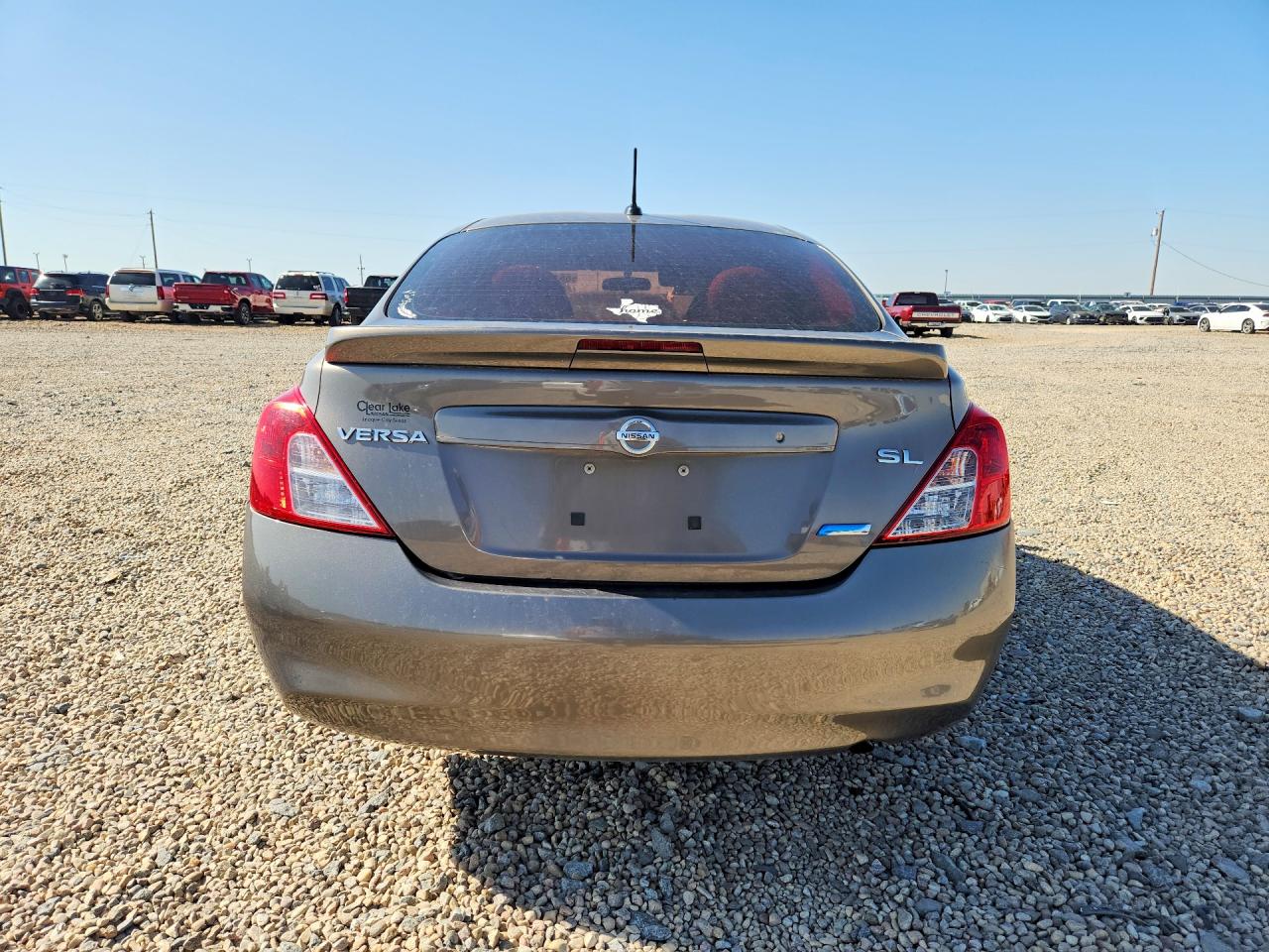 2014 Nissan Versa 1.6 Sl Серый vin: 3N1CN7APXEL861850