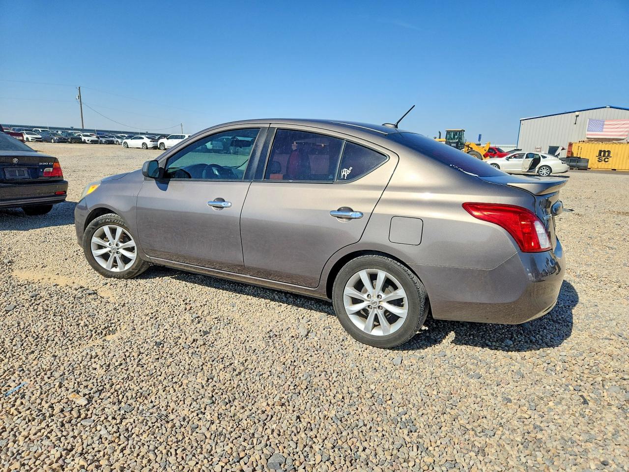 2014 Nissan Versa 1.6 Sl Серый vin: 3N1CN7APXEL861850