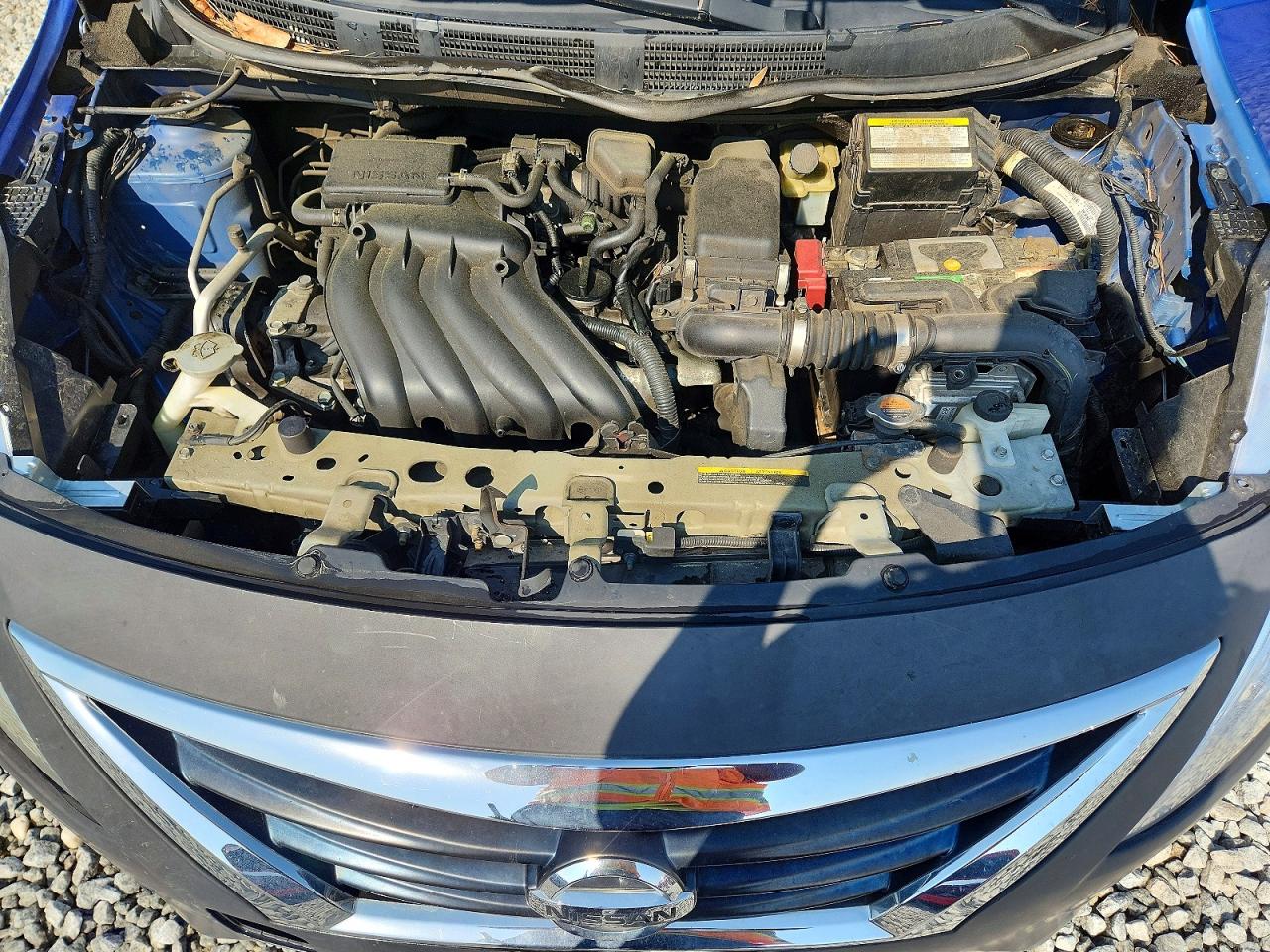 2015 Nissan Versa 1.6 Sv Blue vin: 3N1CN7APXFL815792