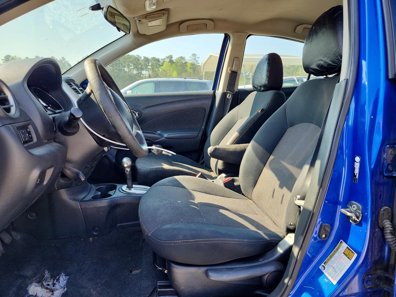 2015 Nissan Versa 1.6 Sv Blue vin: 3N1CN7APXFL815792