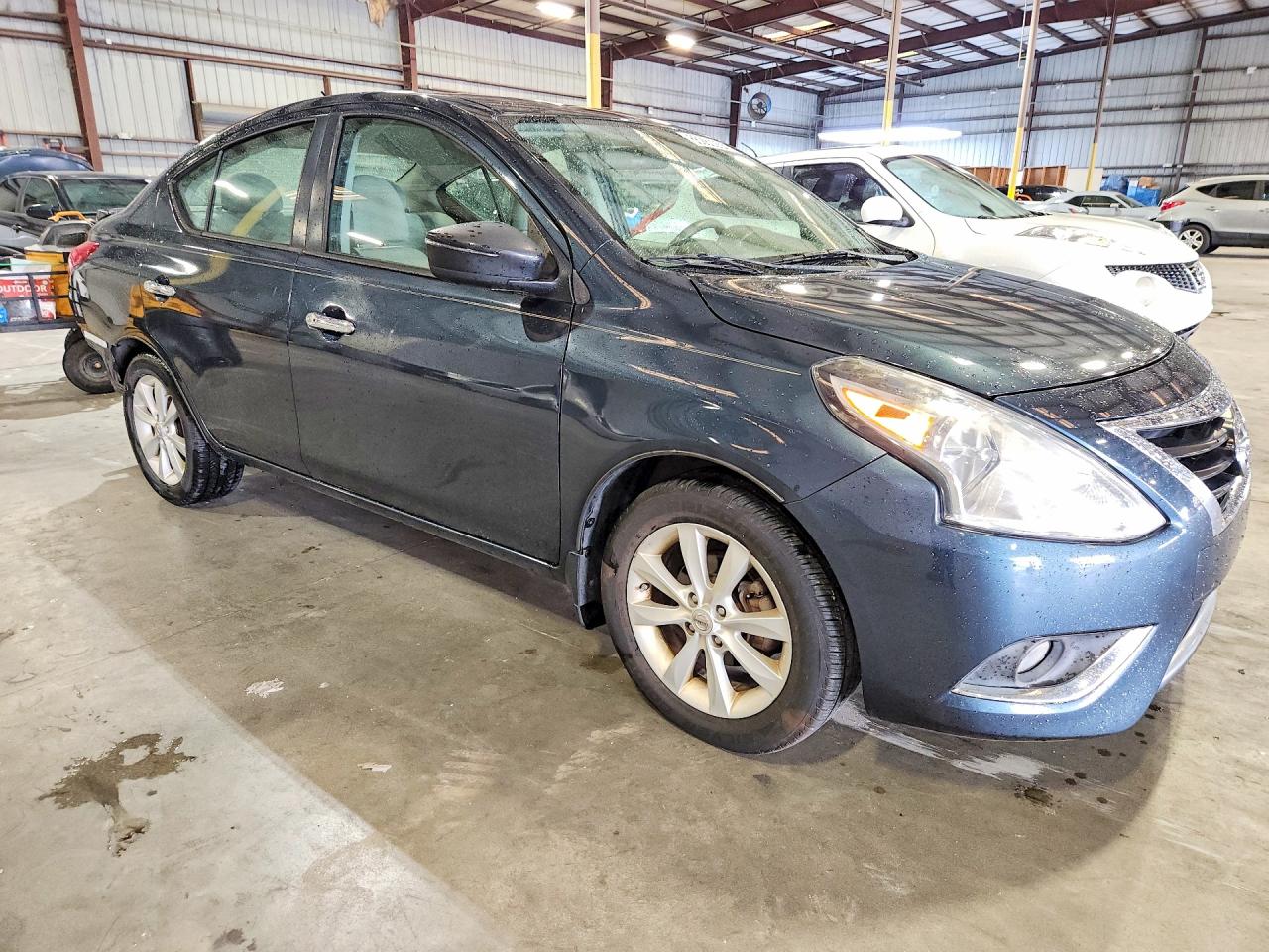 2015 Nissan Versa 1.6 Sl Blue vin: 3N1CN7APXFL831345