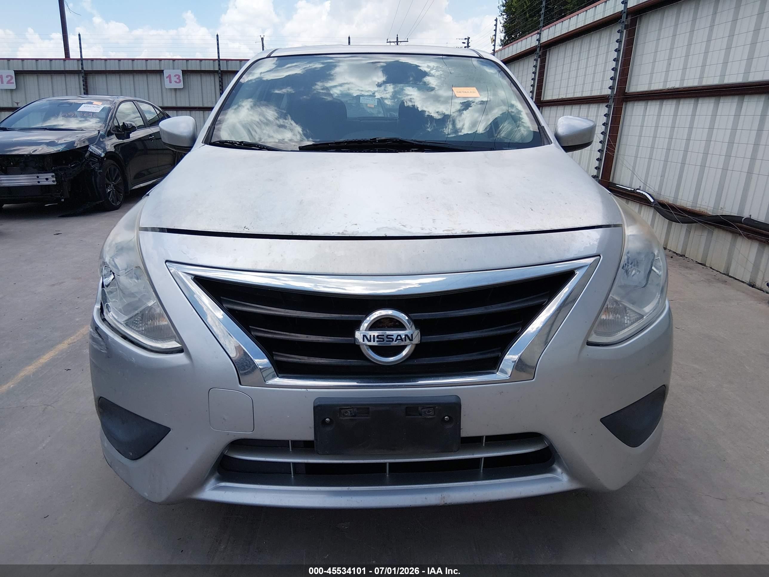 2015 Nissan Versa 1.6 S/1.6 S+/1.6 Sl/1.6 Sv Silver vin: 3N1CN7APXFL851417