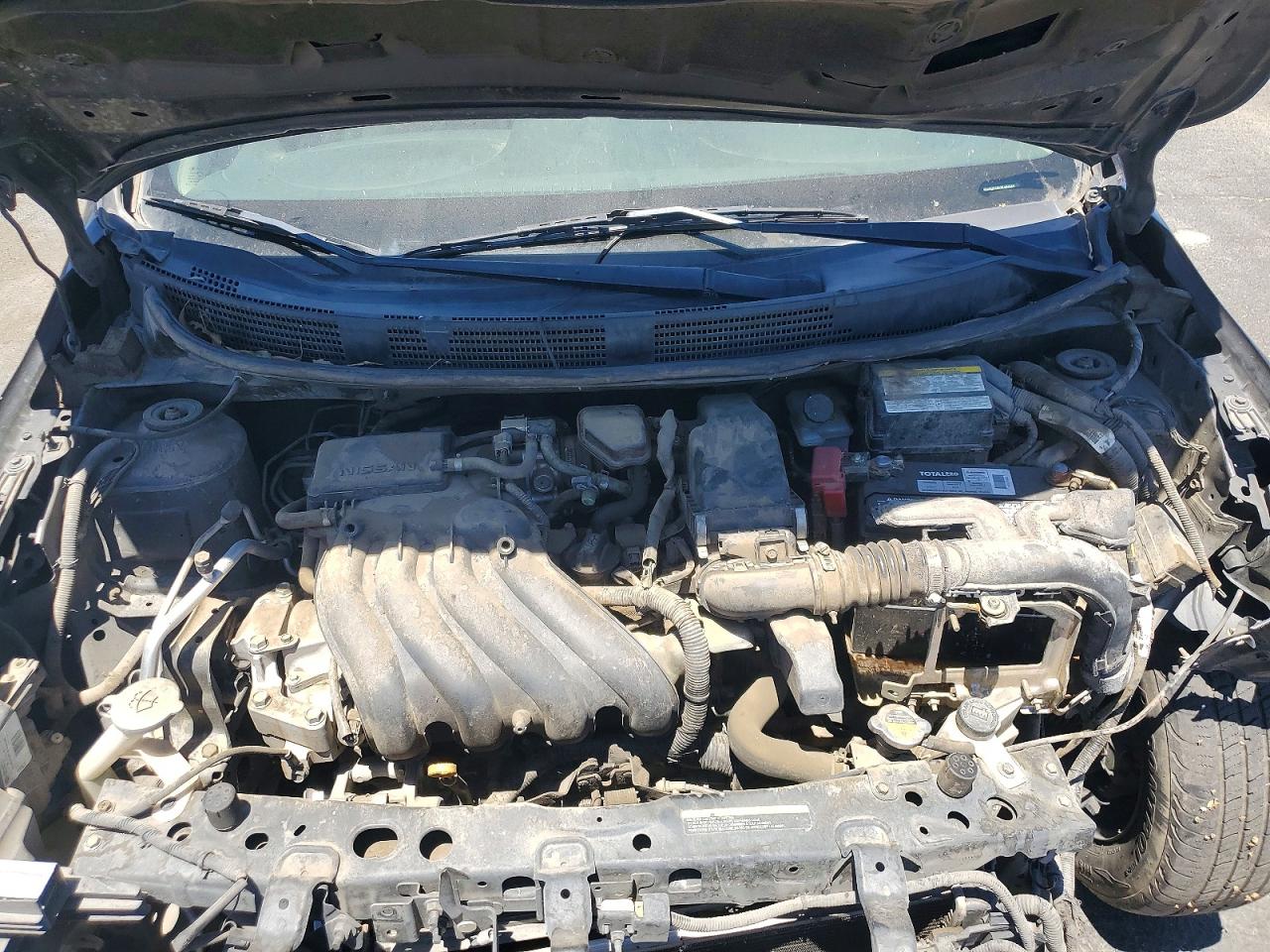 2015 Nissan Versa 1.6 S Черный vin: 3N1CN7APXFL869903