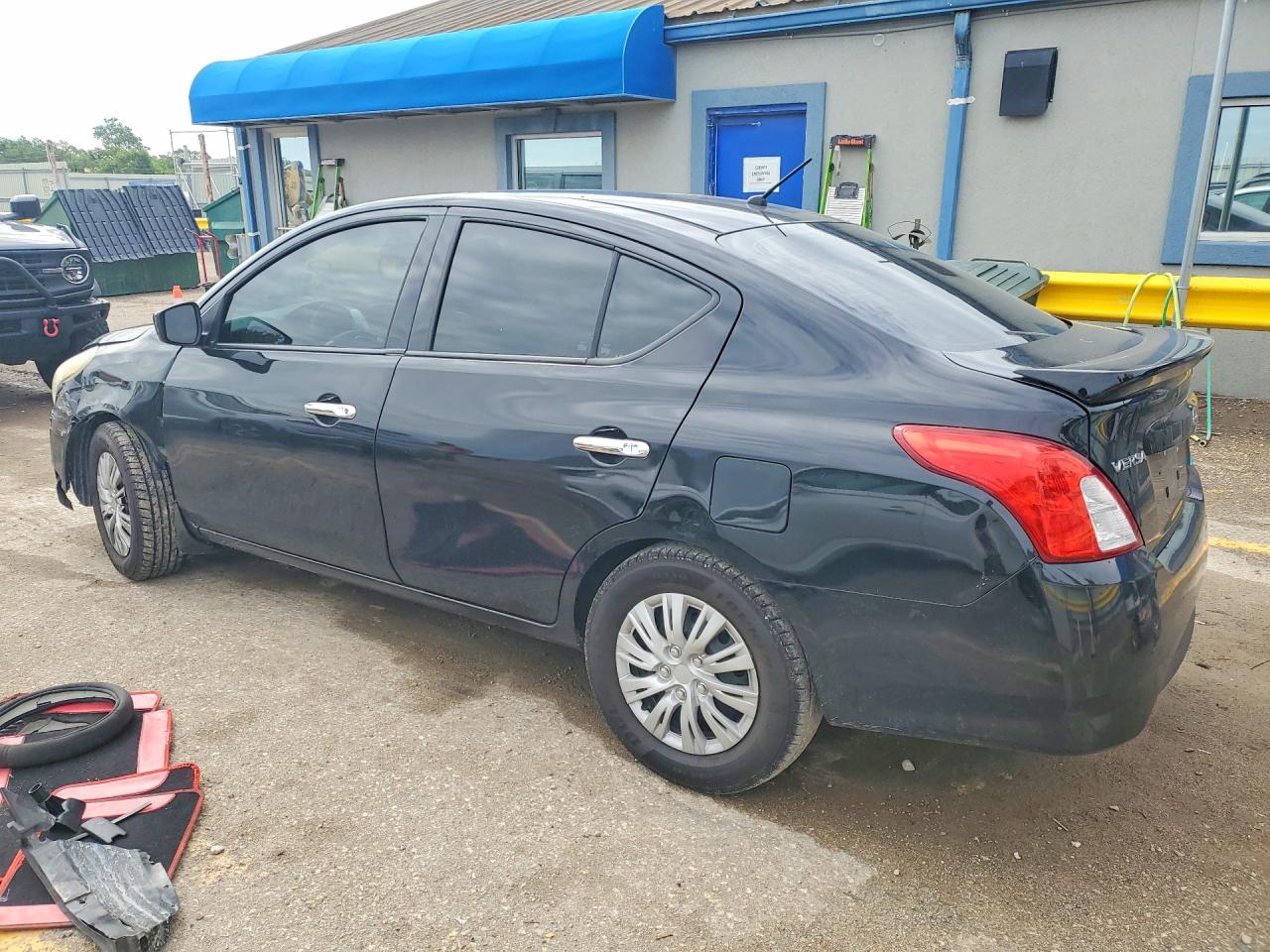 2015 Nissan Versa 1.6 S Черный vin: 3N1CN7APXFL870761