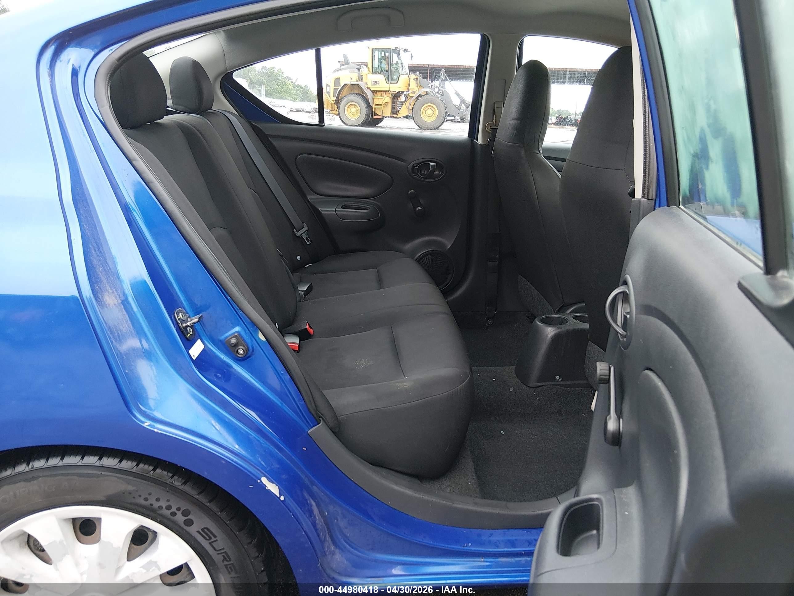 2015 Nissan Versa 1.6 S+ Синий vin: 3N1CN7APXFL880867