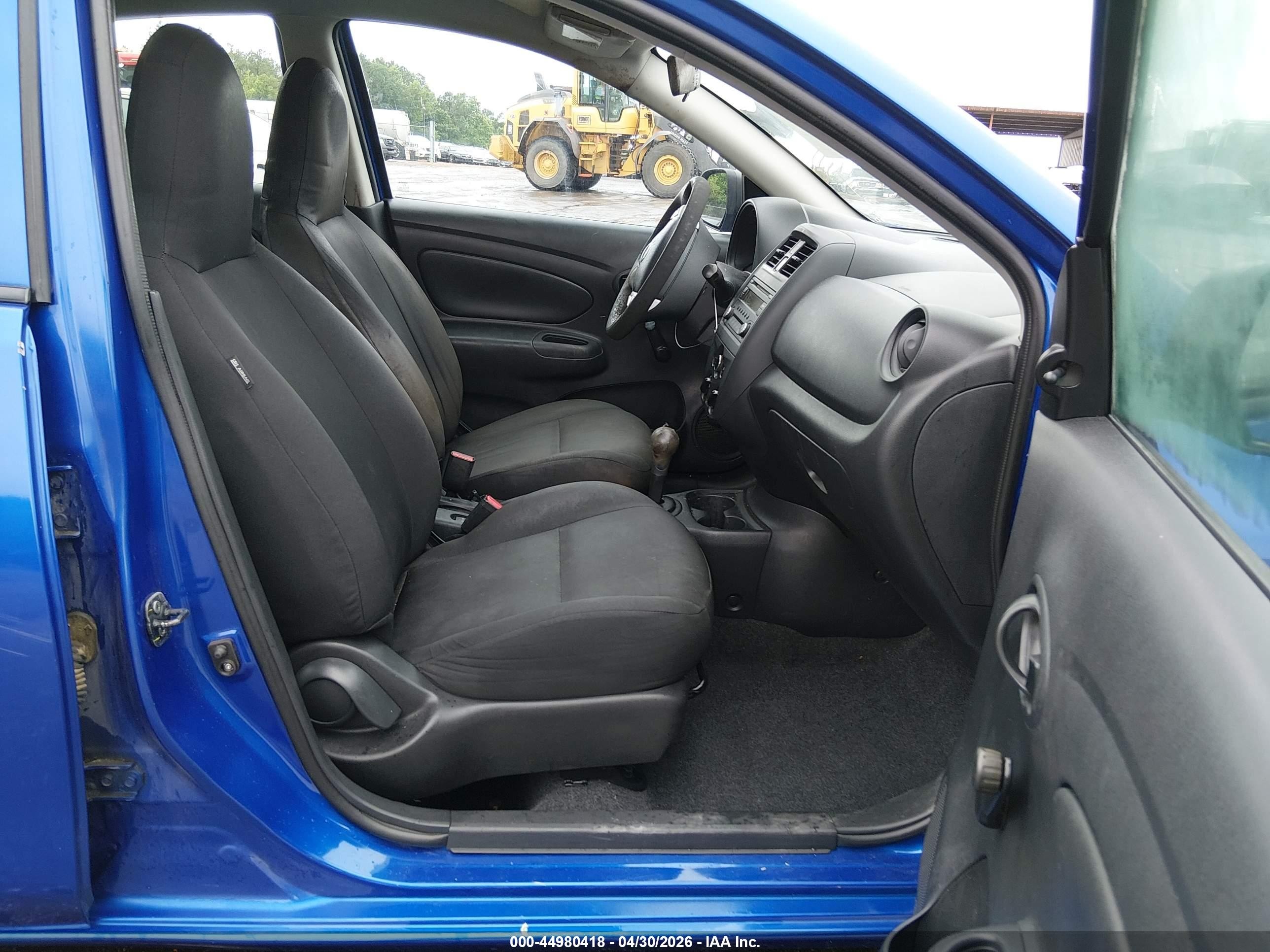 2015 Nissan Versa 1.6 S+ Синий vin: 3N1CN7APXFL880867