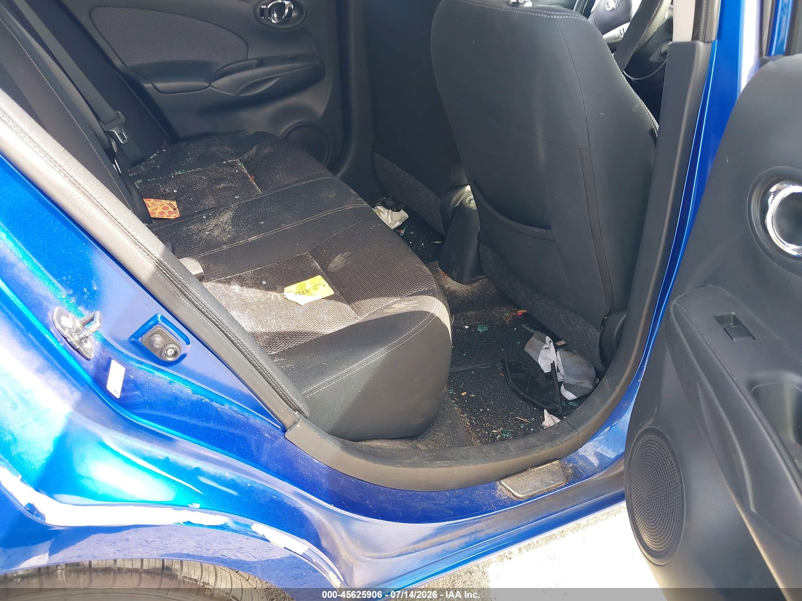 2015 Nissan Versa 1.6 Sv Синий vin: 3N1CN7APXFL935091