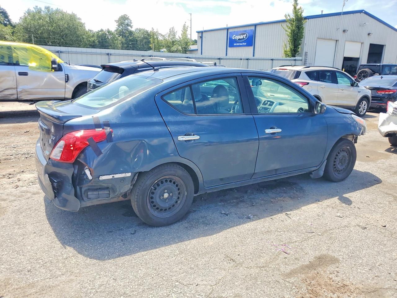 2016 Nissan Versa 1.6 Sv Blue vin: 3N1CN7APXGL806768