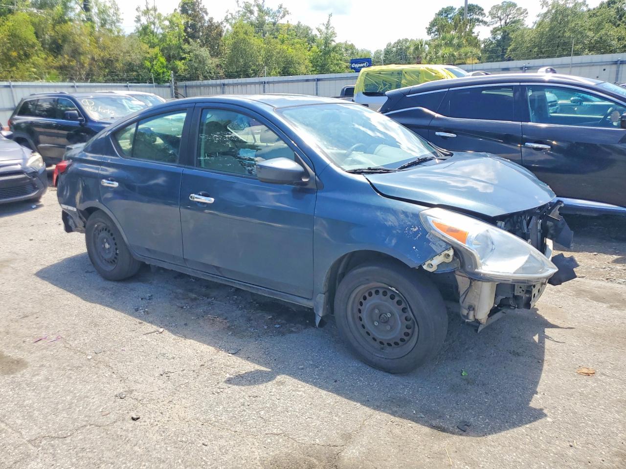 2016 Nissan Versa 1.6 Sv Blue vin: 3N1CN7APXGL806768