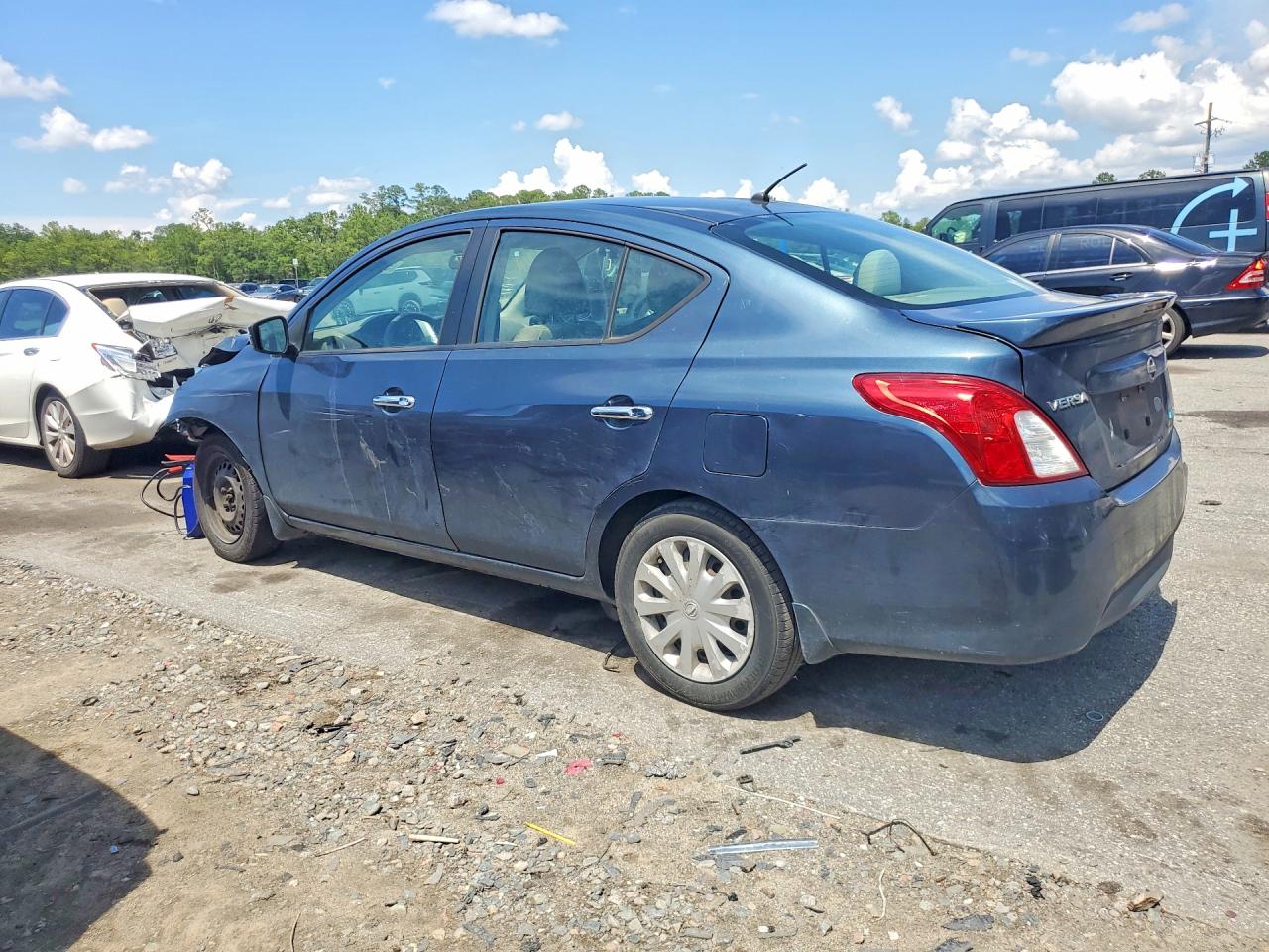 2016 Nissan Versa 1.6 Sv Blue vin: 3N1CN7APXGL806768