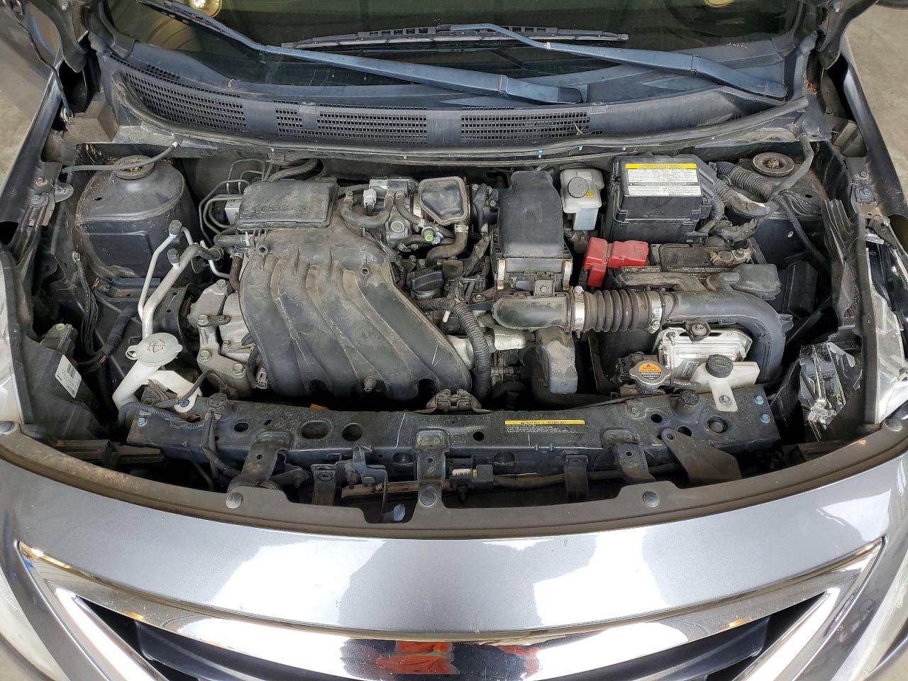 2018 Nissan Versa Sv Серый vin: 3N1CN7APXJL821536