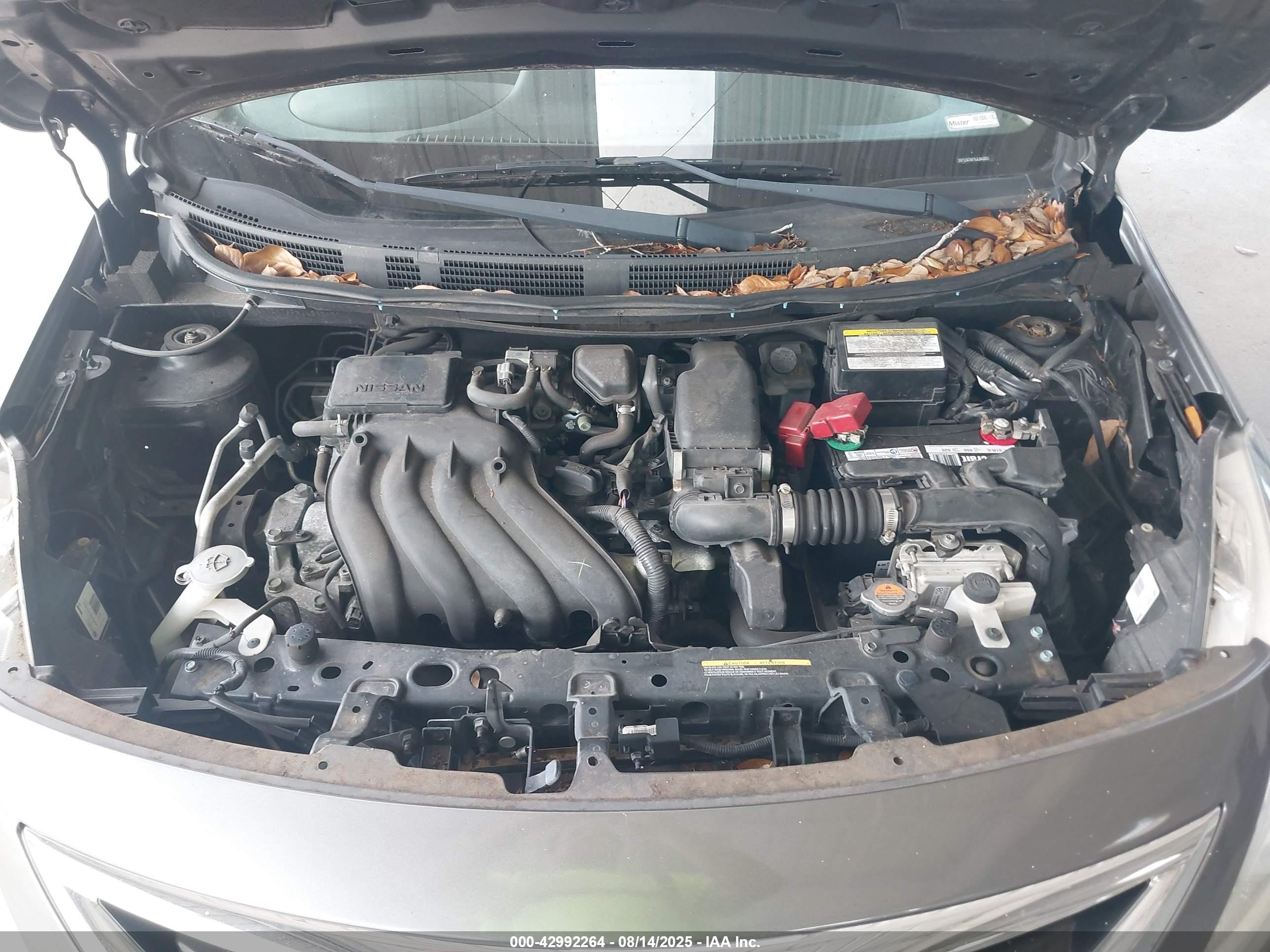2018 Nissan Versa 1.6 Sv Серый vin: 3N1CN7APXJL842631