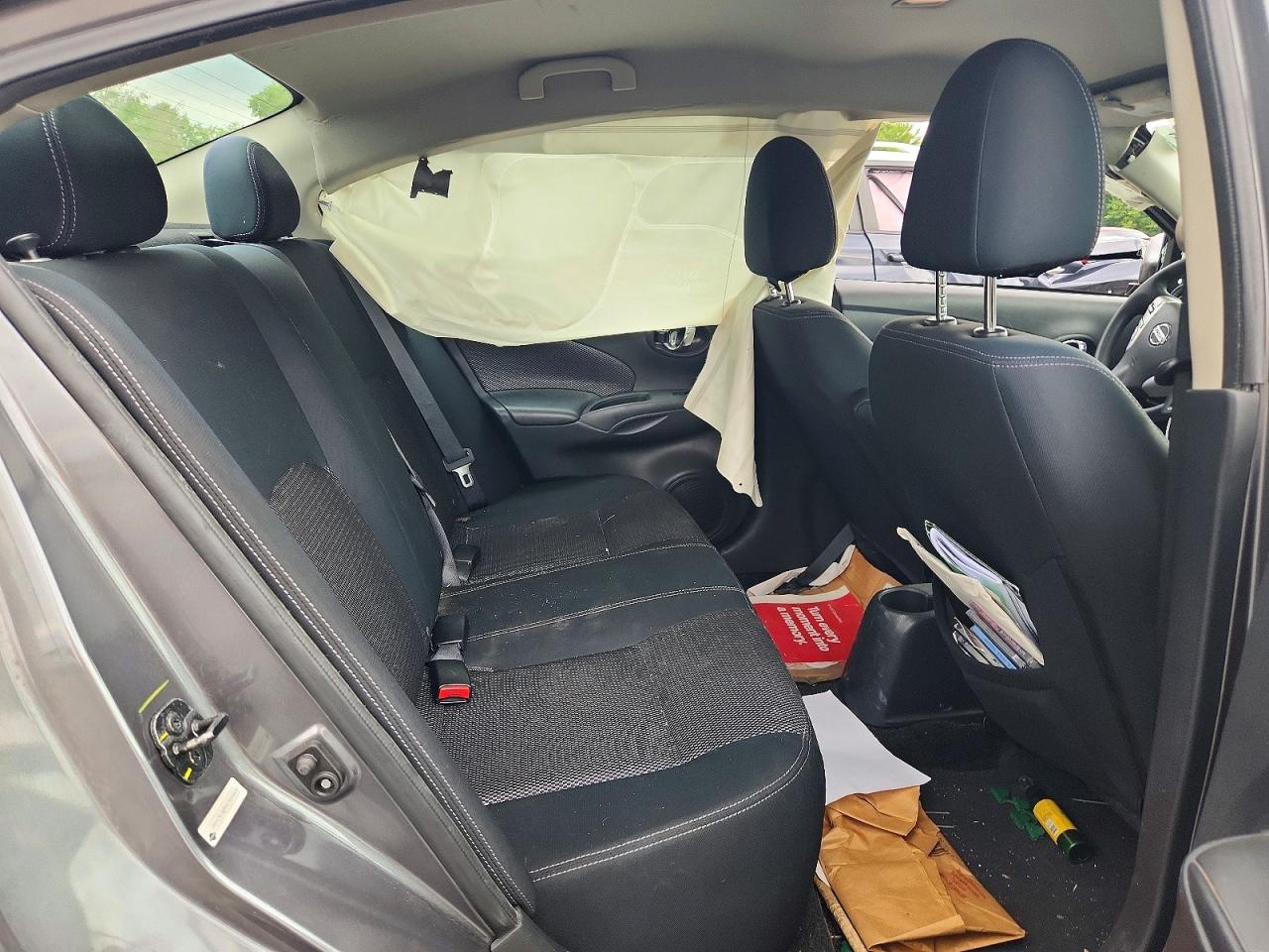 2019 Nissan Versa Sv Gray vin: 3N1CN7APXKL849919