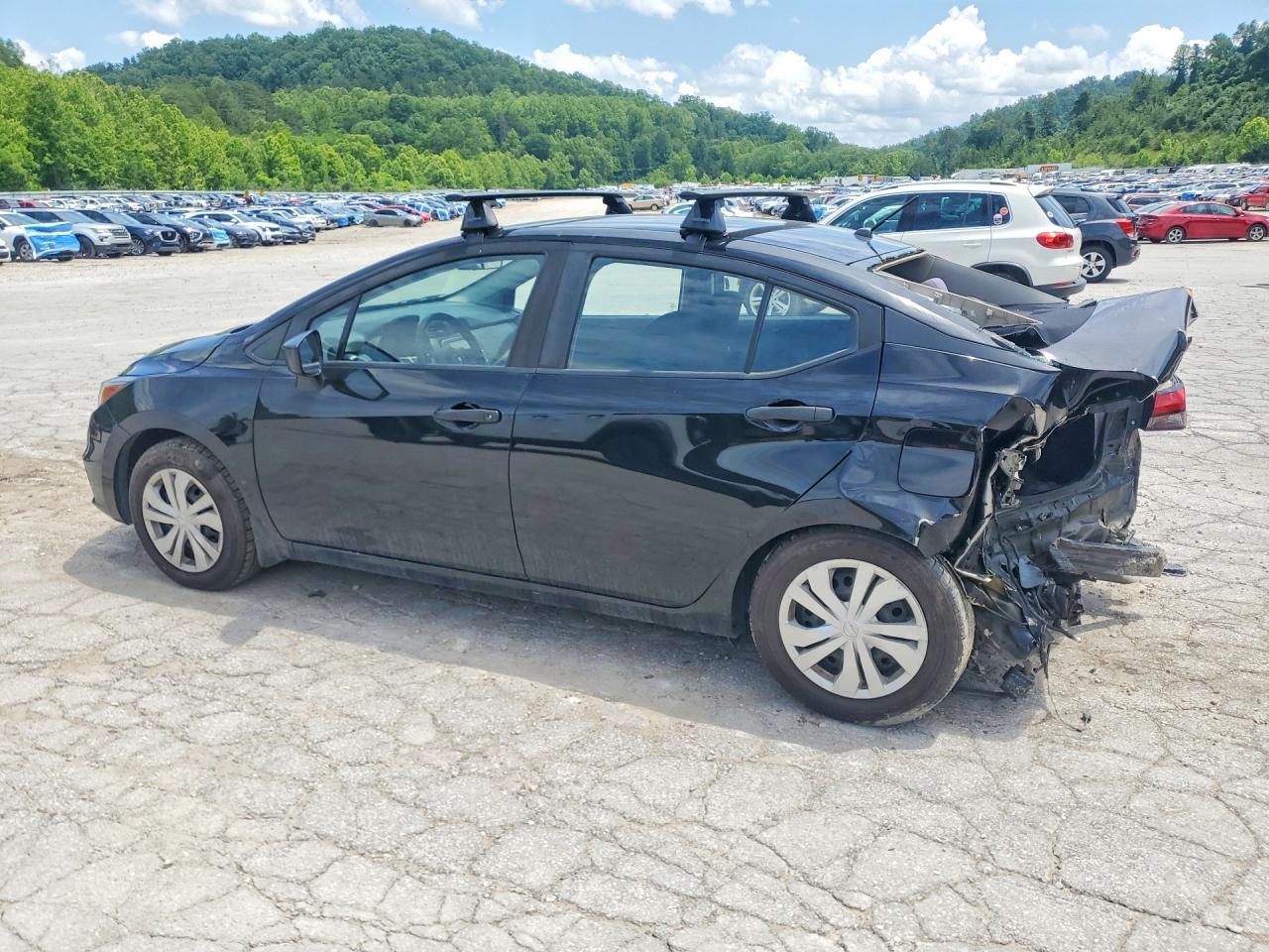 2020 Nissan Versa S Black vin: 3N1CN8BV2LL902150
