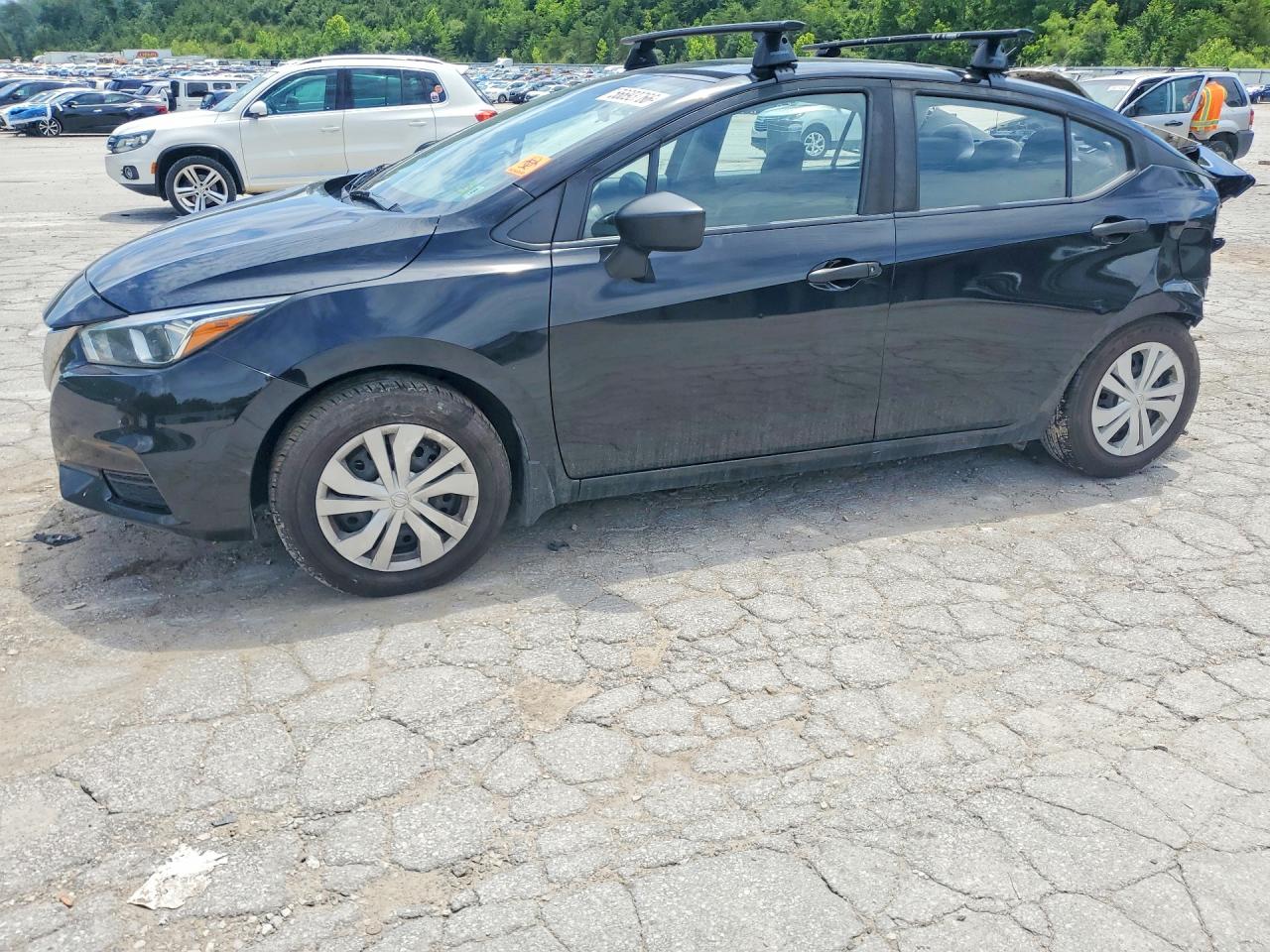 2020 Nissan Versa S Black vin: 3N1CN8BV2LL902150