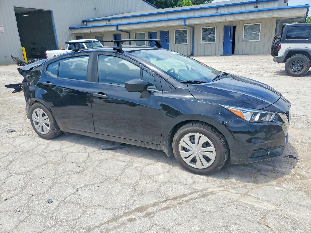 2020 Nissan Versa S Black vin: 3N1CN8BV2LL902150