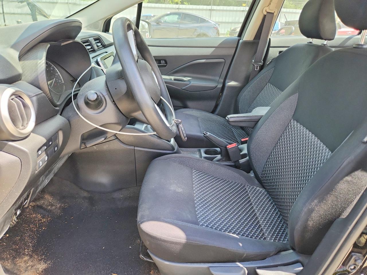 2020 Nissan Versa S Black vin: 3N1CN8BV7LL802996