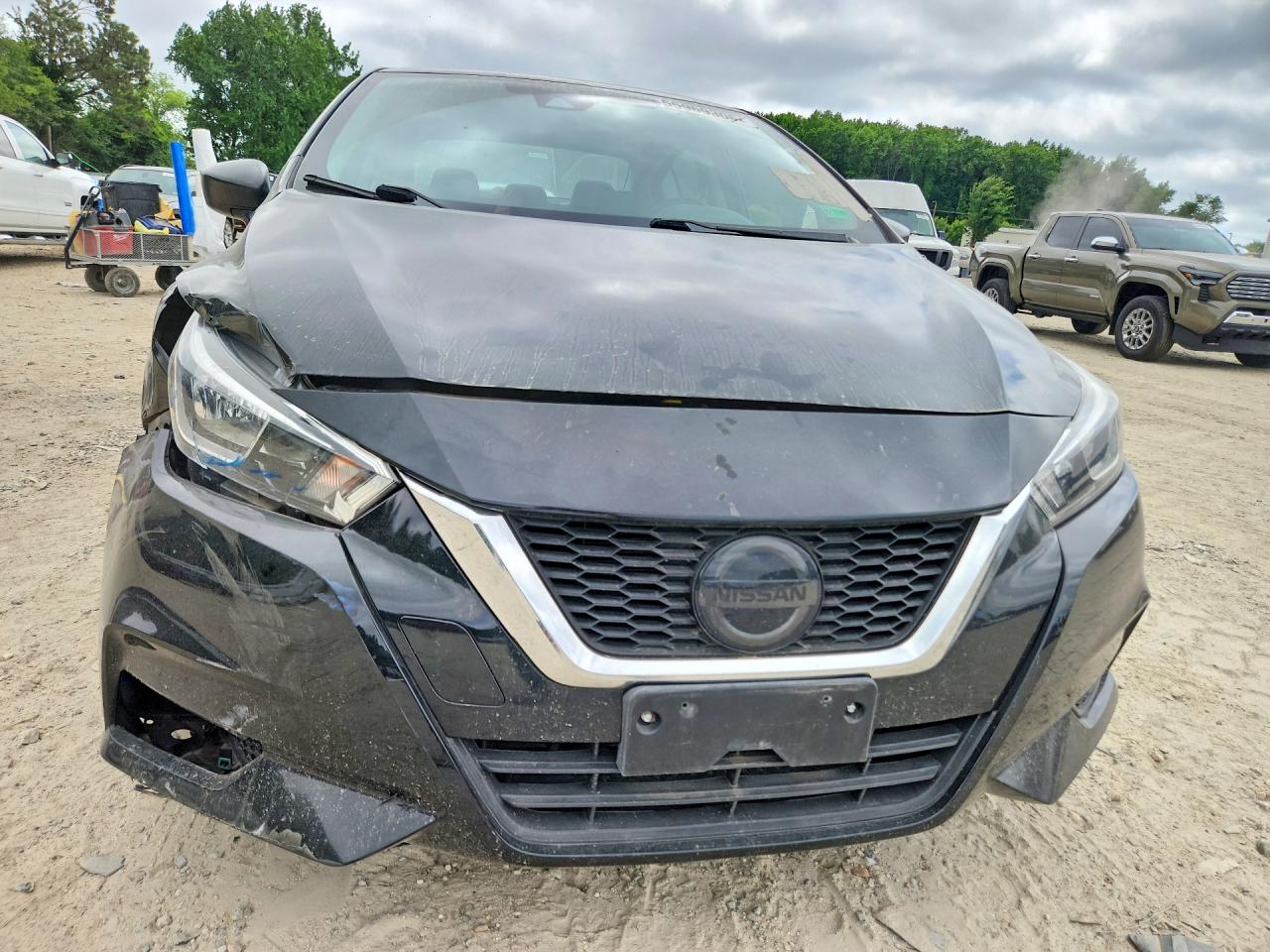 2020 Nissan Versa S Black vin: 3N1CN8BV7LL802996