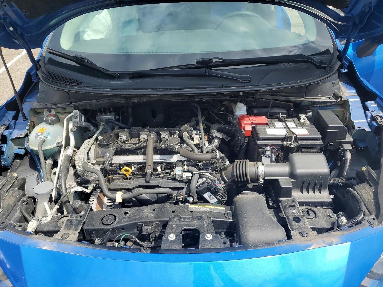 2020 Nissan Versa S Blue vin: 3N1CN8BV7LL856685