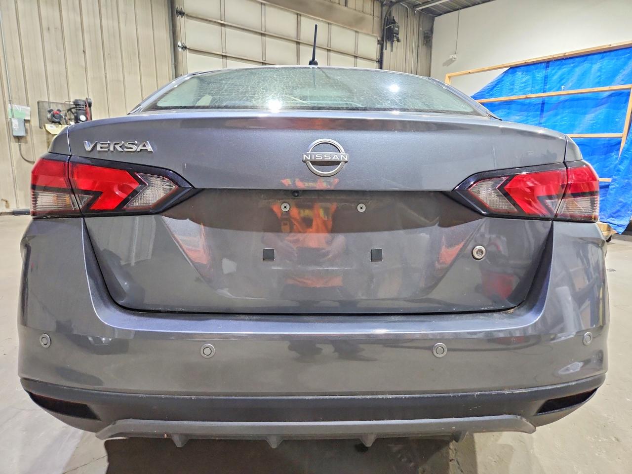 2023 Nissan Versa S Gray vin: 3N1CN8BV7PL810005