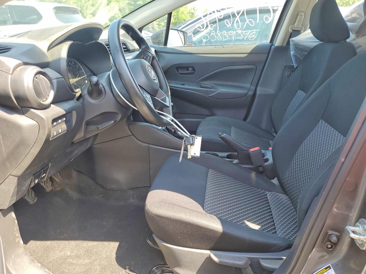 2023 Nissan Versa S Gray vin: 3N1CN8BV7PL810005