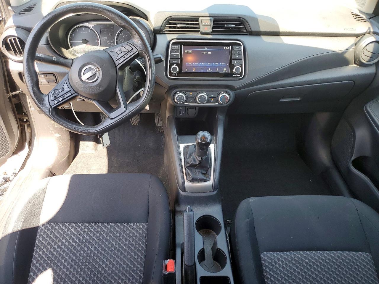 2023 Nissan Versa S Gray vin: 3N1CN8BV7PL810005