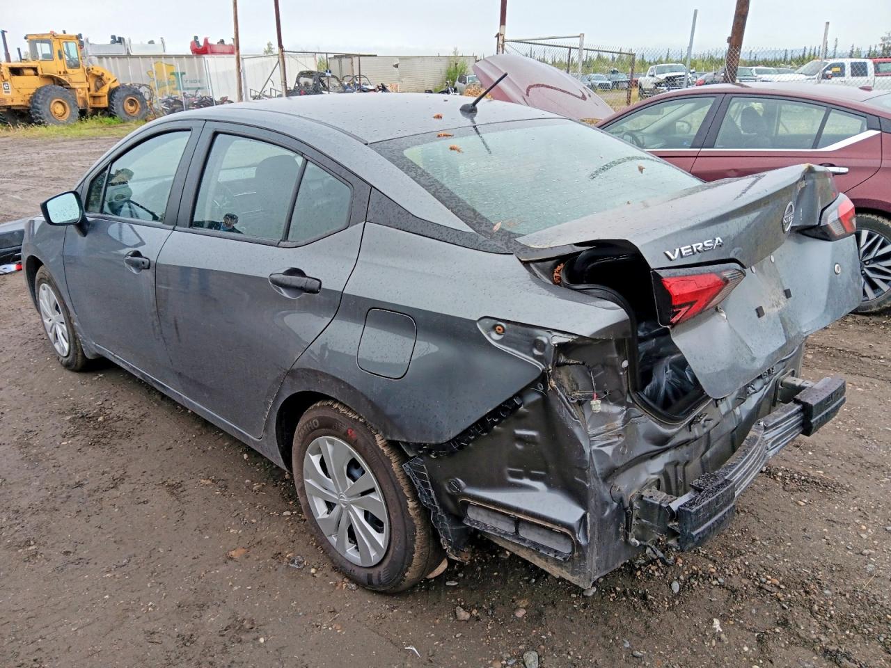 2025 Nissan Versa S Gray vin: 3N1CN8BV7SL845989