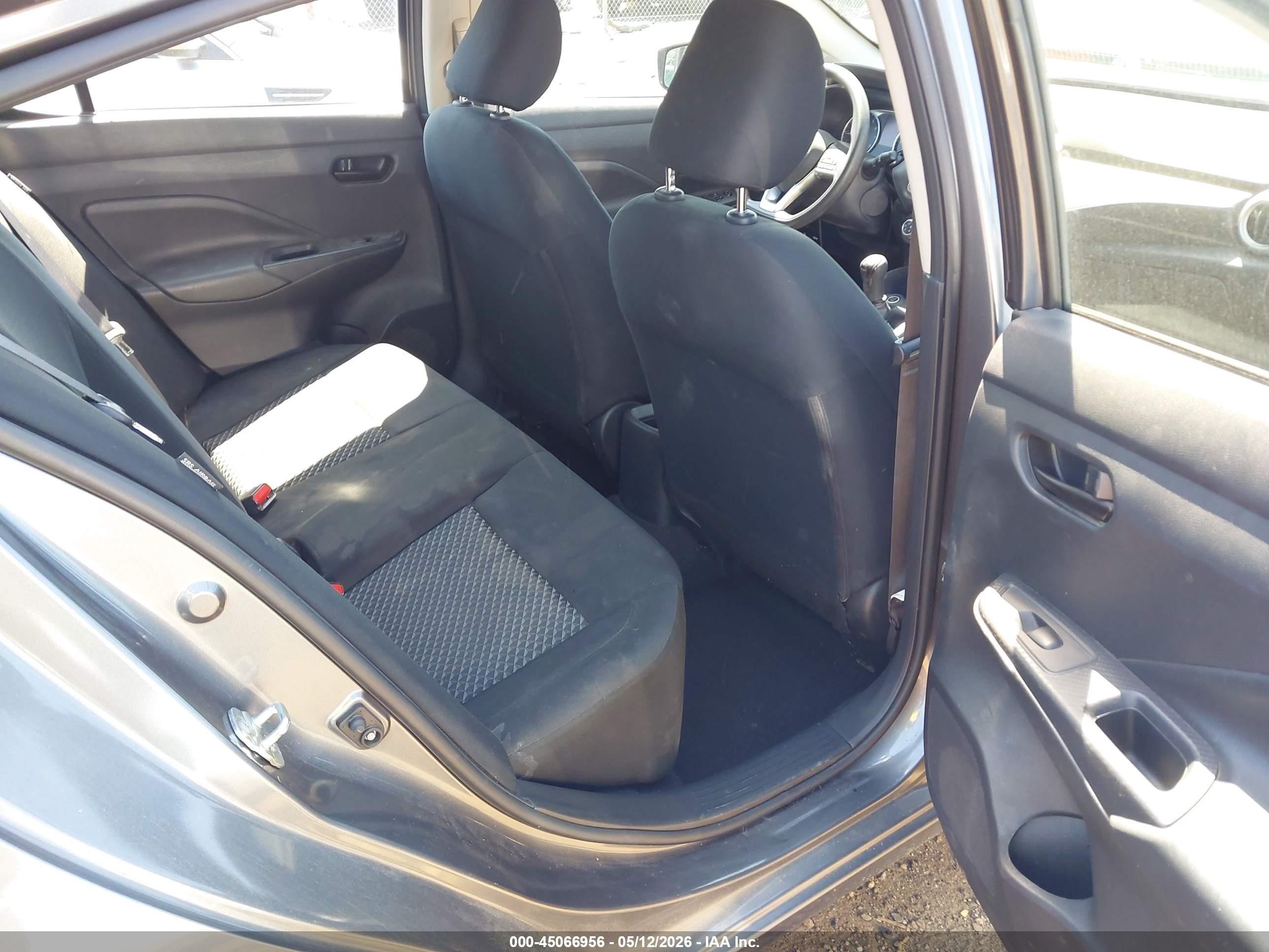 2021 Nissan Versa S 5-speed Manual Transmission Gray vin: 3N1CN8BV8ML897294