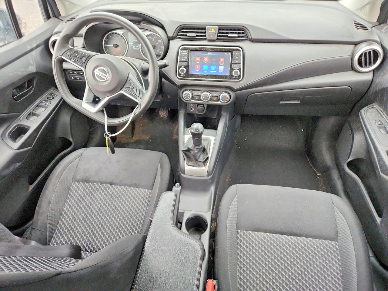 2020 Nissan Versa S Silver vin: 3N1CN8BVXLL915678