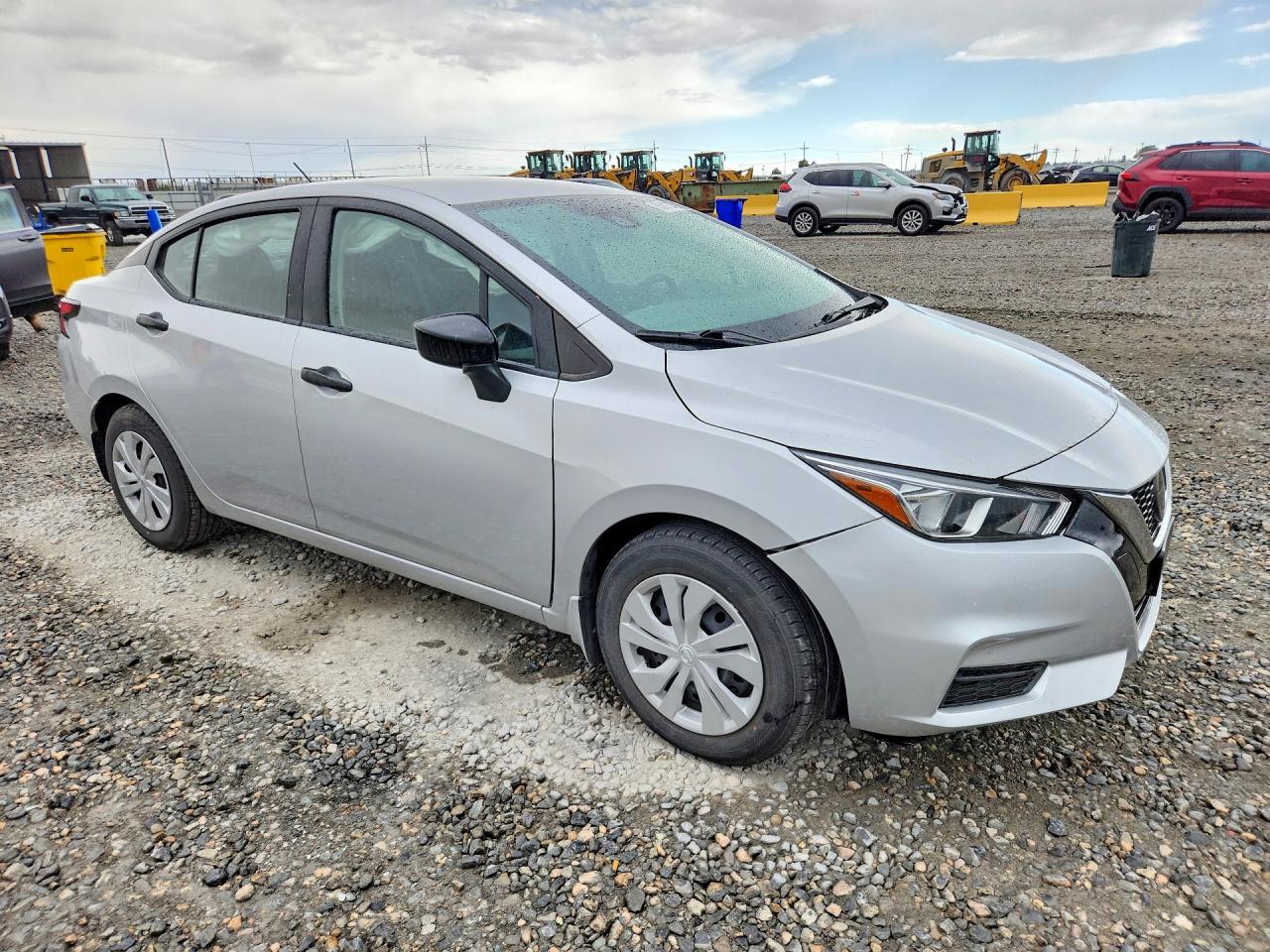 2020 Nissan Versa S Silver vin: 3N1CN8BVXLL915678