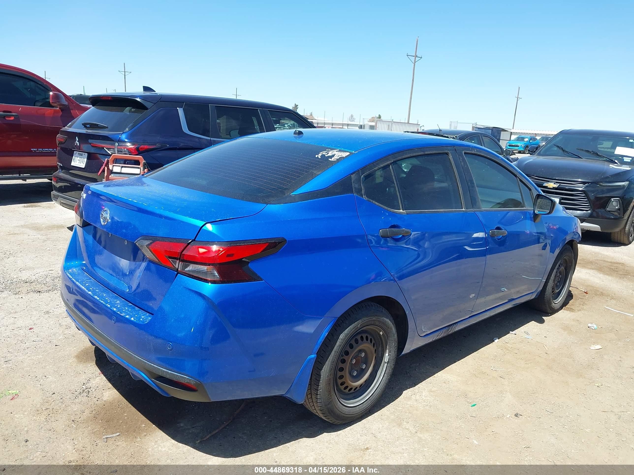 2020 Nissan Versa S Xtronic Cvt Blue vin: 3N1CN8DV0LL803811