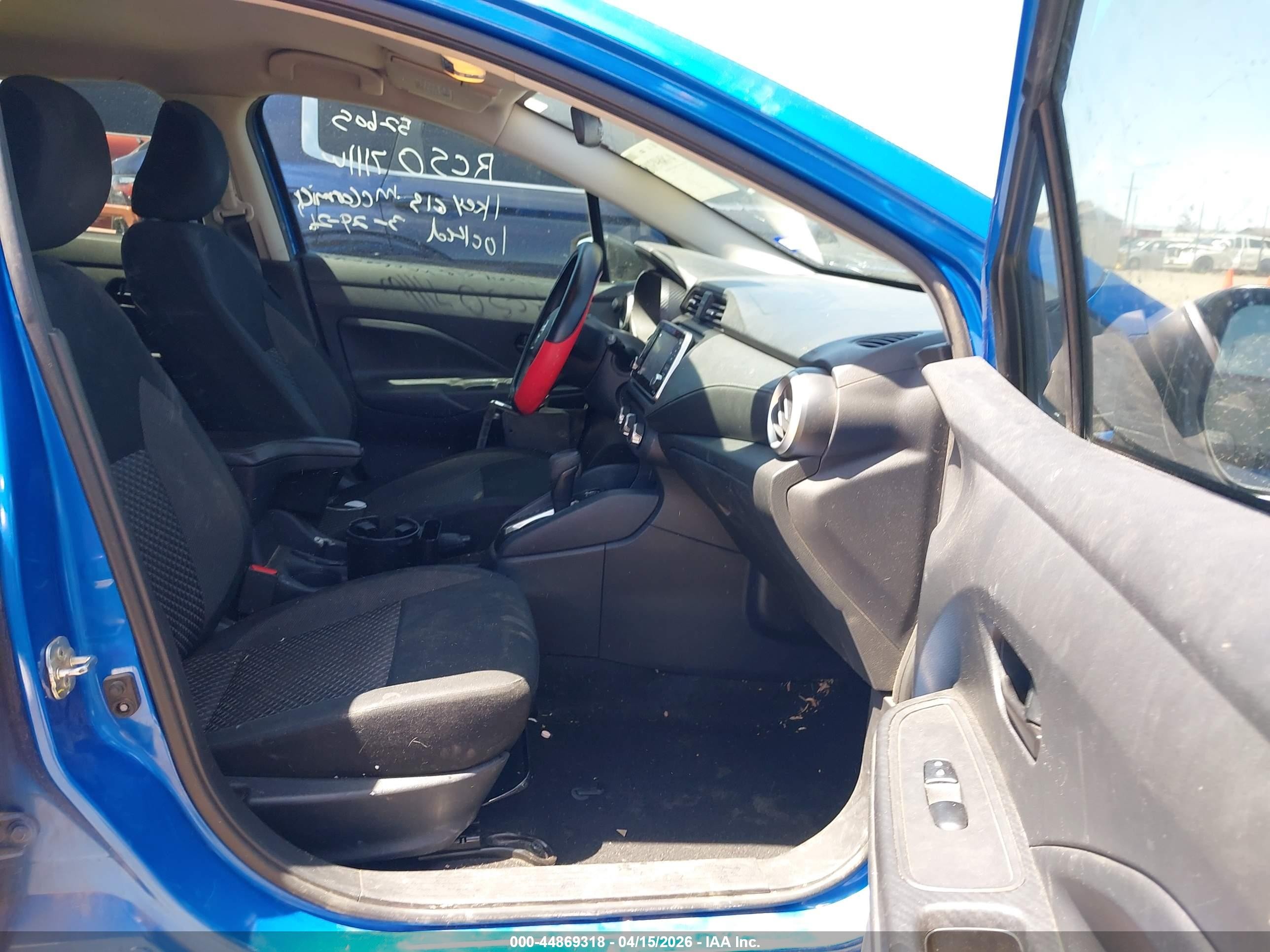 2020 Nissan Versa S Xtronic Cvt Blue vin: 3N1CN8DV0LL803811