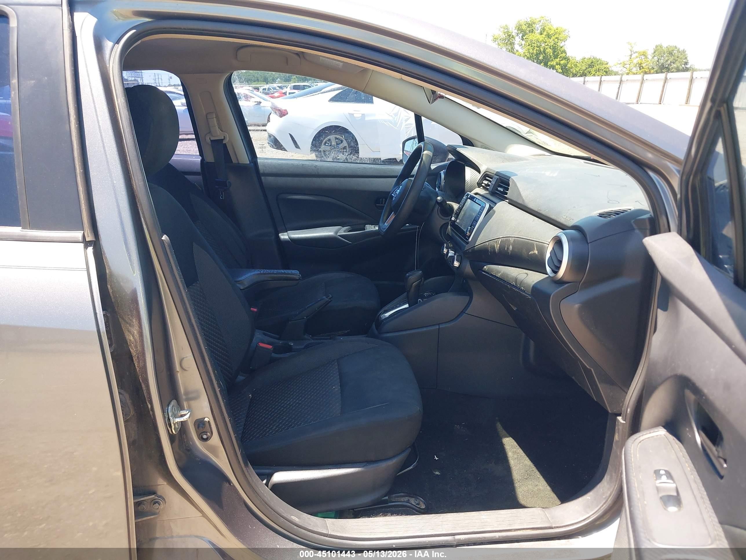 2020 Nissan Versa S Xtronic Cvt Серый vin: 3N1CN8DV0LL886415