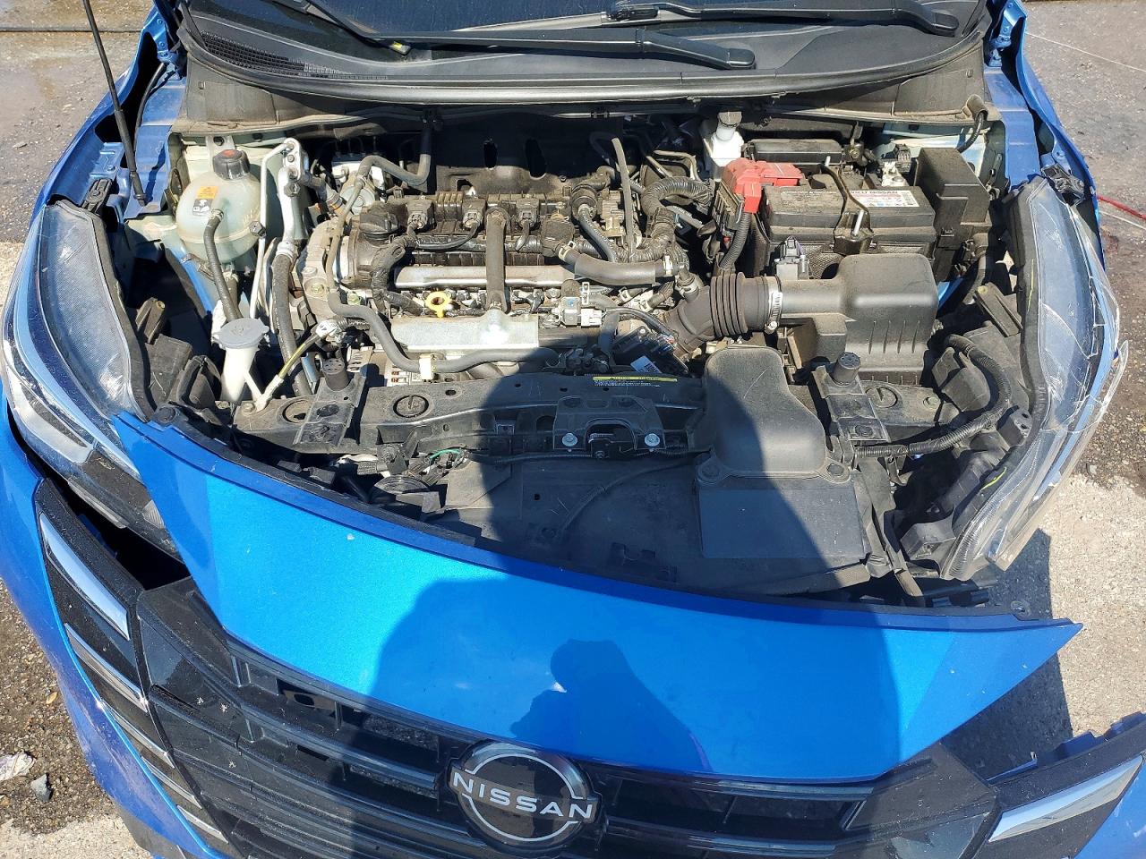 2023 Nissan Versa S Blue vin: 3N1CN8DV1PL872528