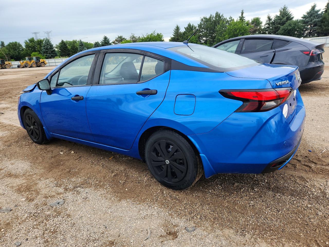 2020 Nissan Versa S Blue vin: 3N1CN8DV2LL869695