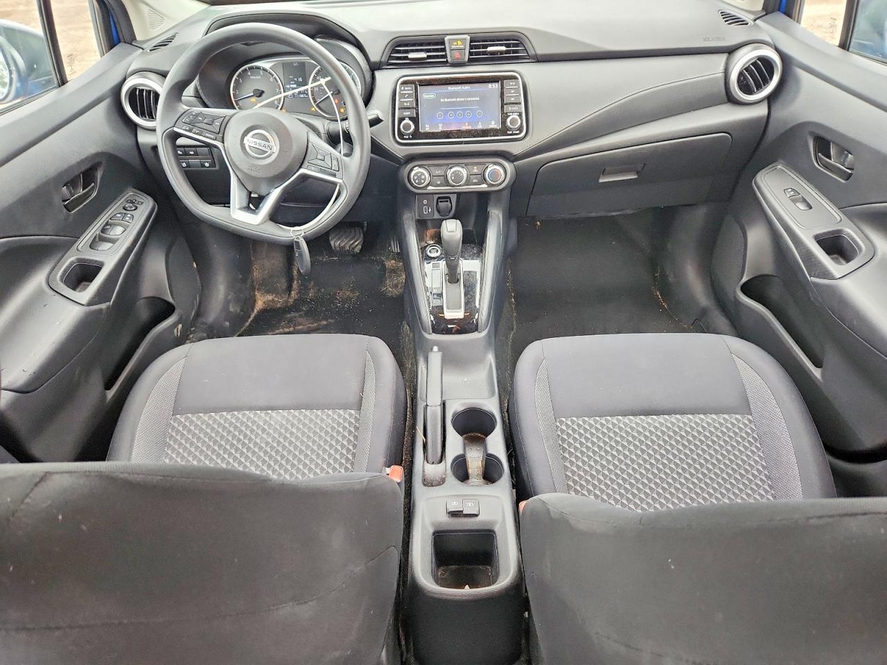2020 Nissan Versa S Blue vin: 3N1CN8DV2LL869695