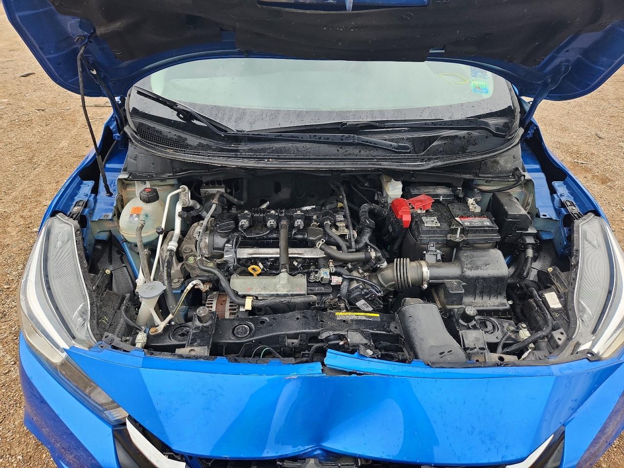 2020 Nissan Versa S Blue vin: 3N1CN8DV2LL869695