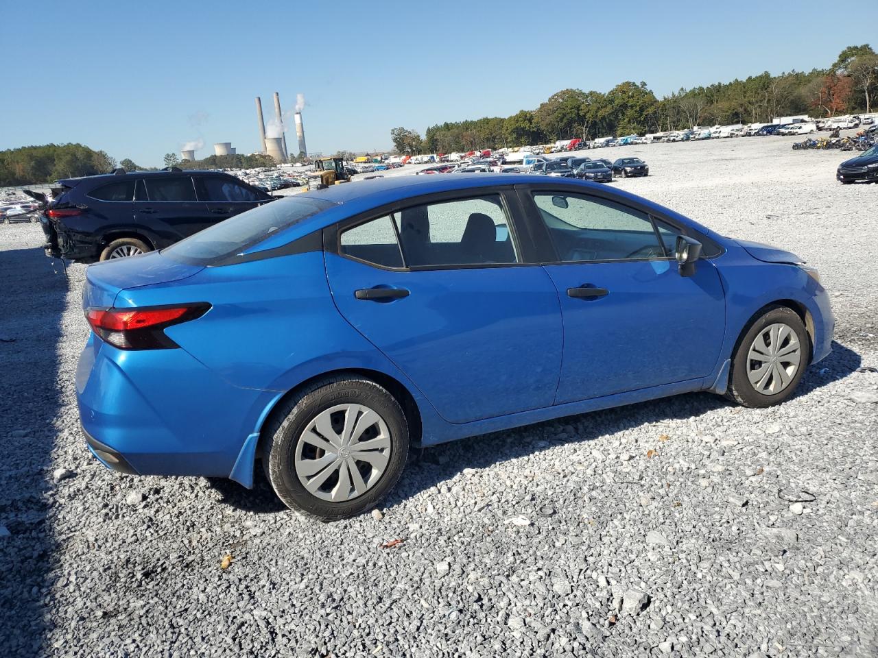 2020 Nissan Versa S Blue vin: 3N1CN8DV3LL832395