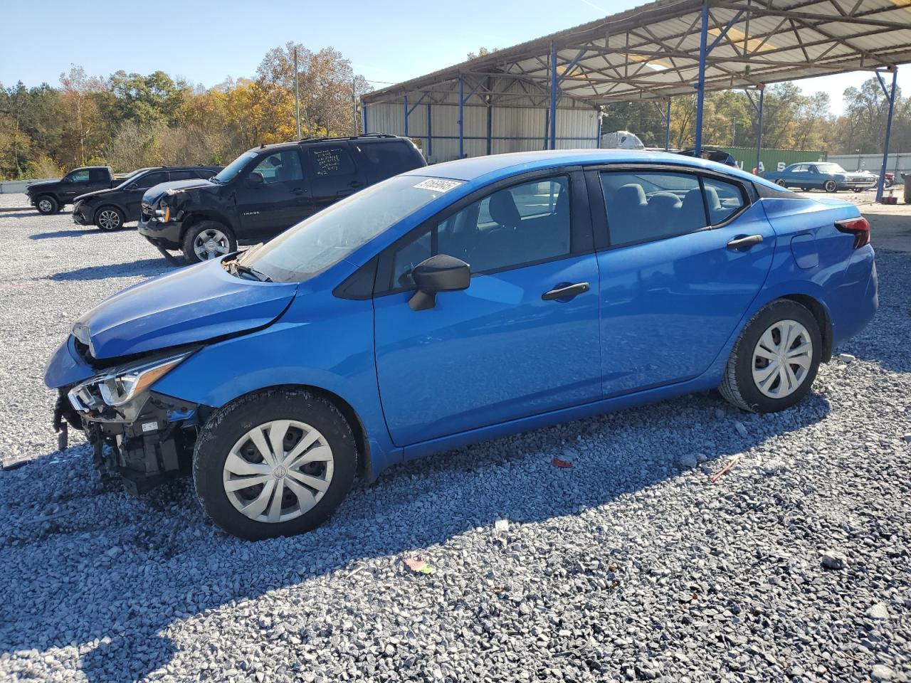2020 Nissan Versa S Blue vin: 3N1CN8DV3LL832395