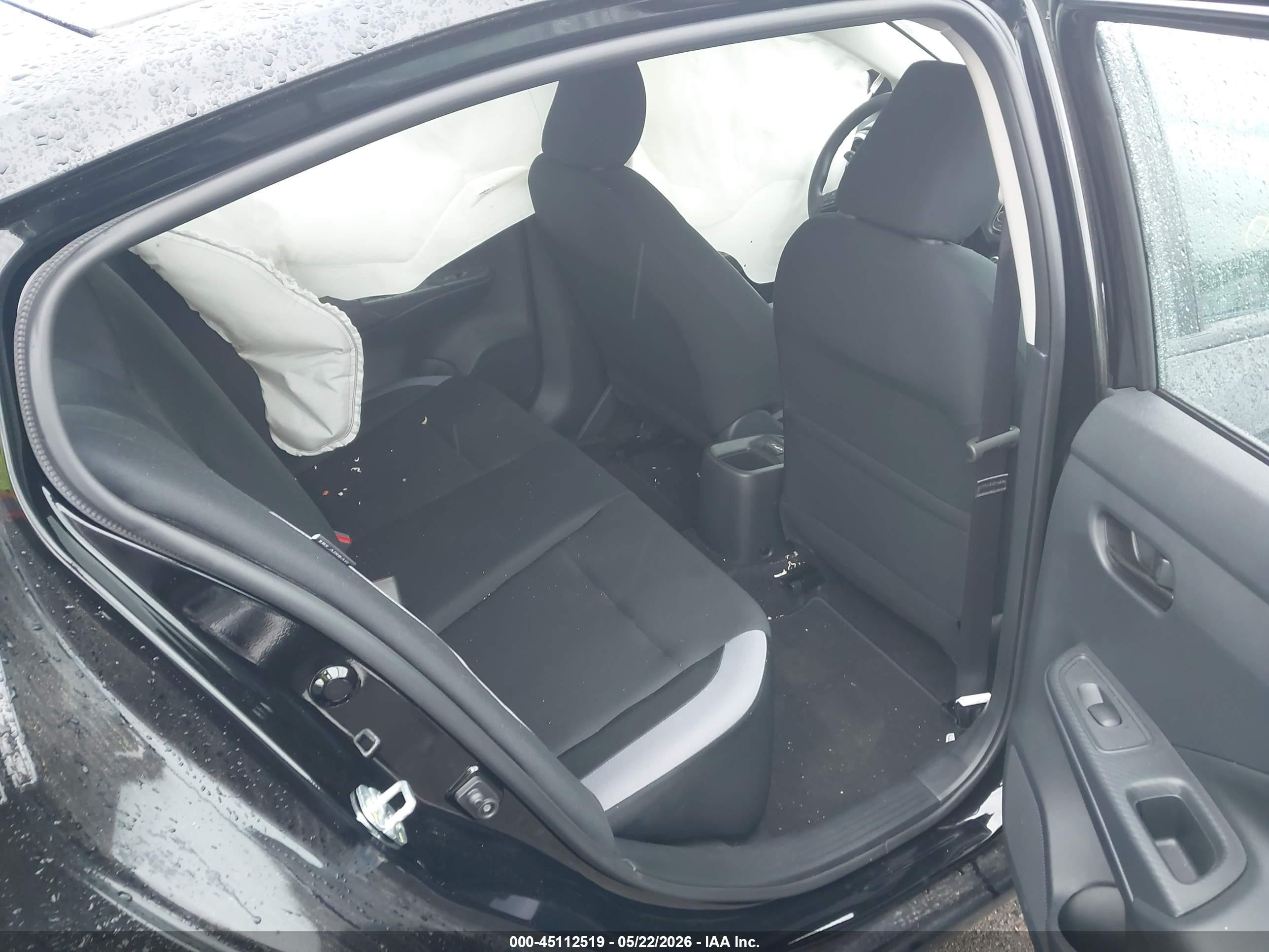 2025 Nissan Versa 1.6 S Black vin: 3N1CN8DV3SL858736