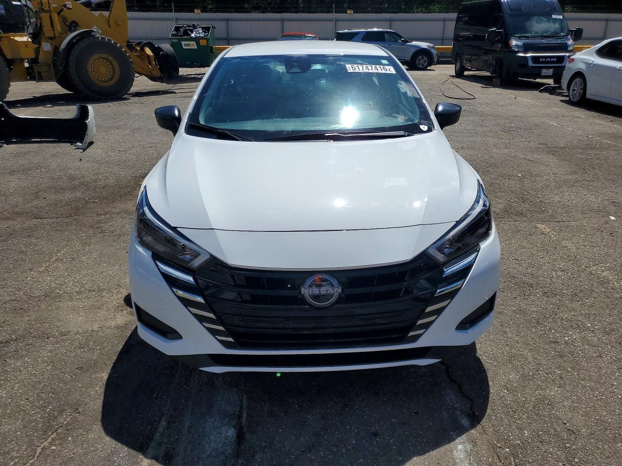 2025 Nissan Versa S White vin: 3N1CN8DV3SL864309