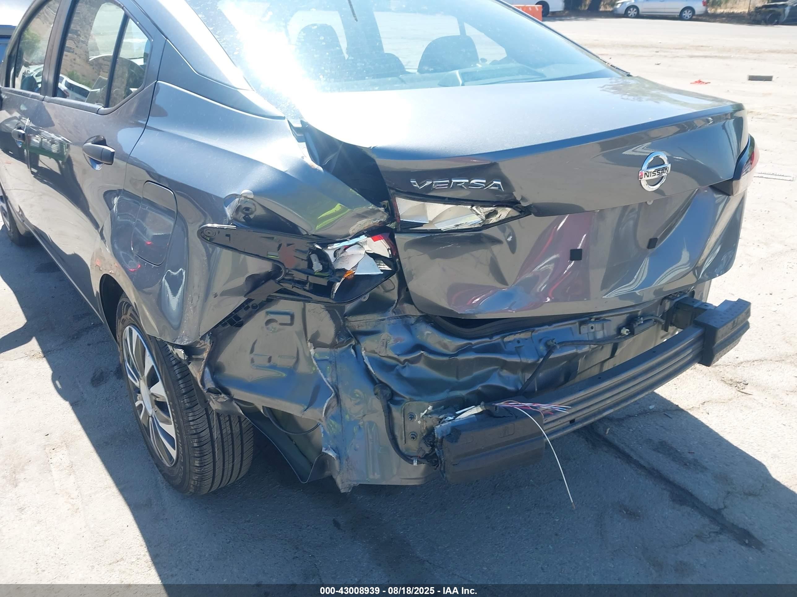 2021 Nissan Versa S Xtronic Cvt Gray vin: 3N1CN8DV4ML922057